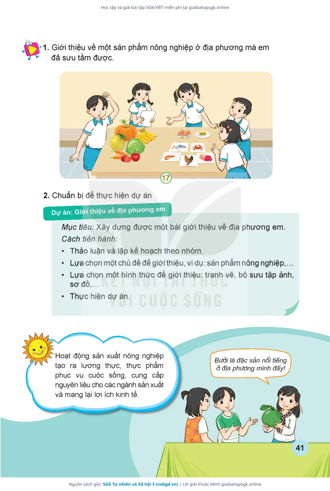 Trang 42 sách giáo khoa SGK Tự nhiên và Xã hội 3 thu nhỏ