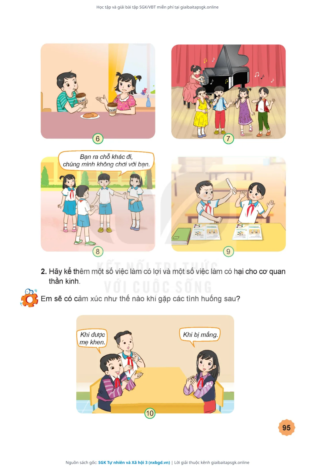 Trang 96 sách giáo khoa SGK Tự nhiên và Xã hội 3 thu nhỏ