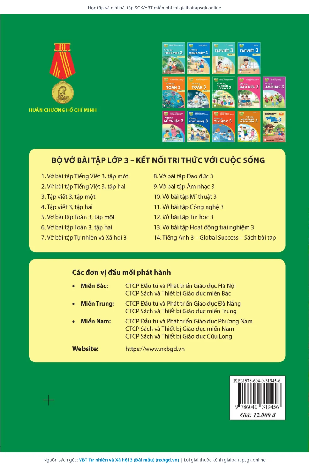 Trang 10 sách giáo khoa VBT Tự nhiên và Xã hội 3 (Bài mẫu) thu nhỏ