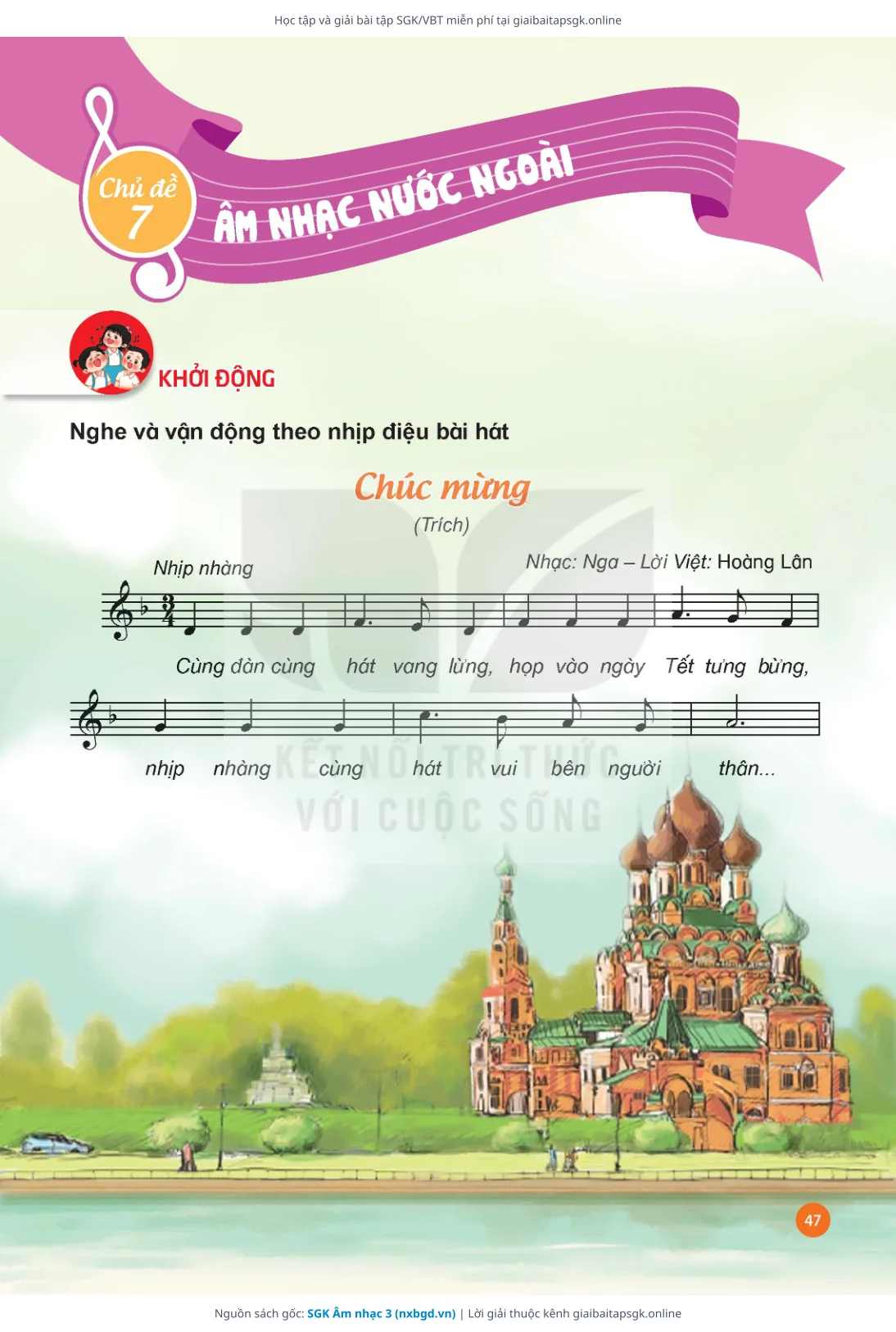 Trang 48 sách giáo khoa SGK Âm nhạc 3 thu nhỏ
