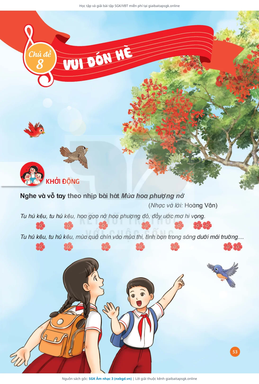 Trang 54 sách giáo khoa SGK Âm nhạc 3 thu nhỏ