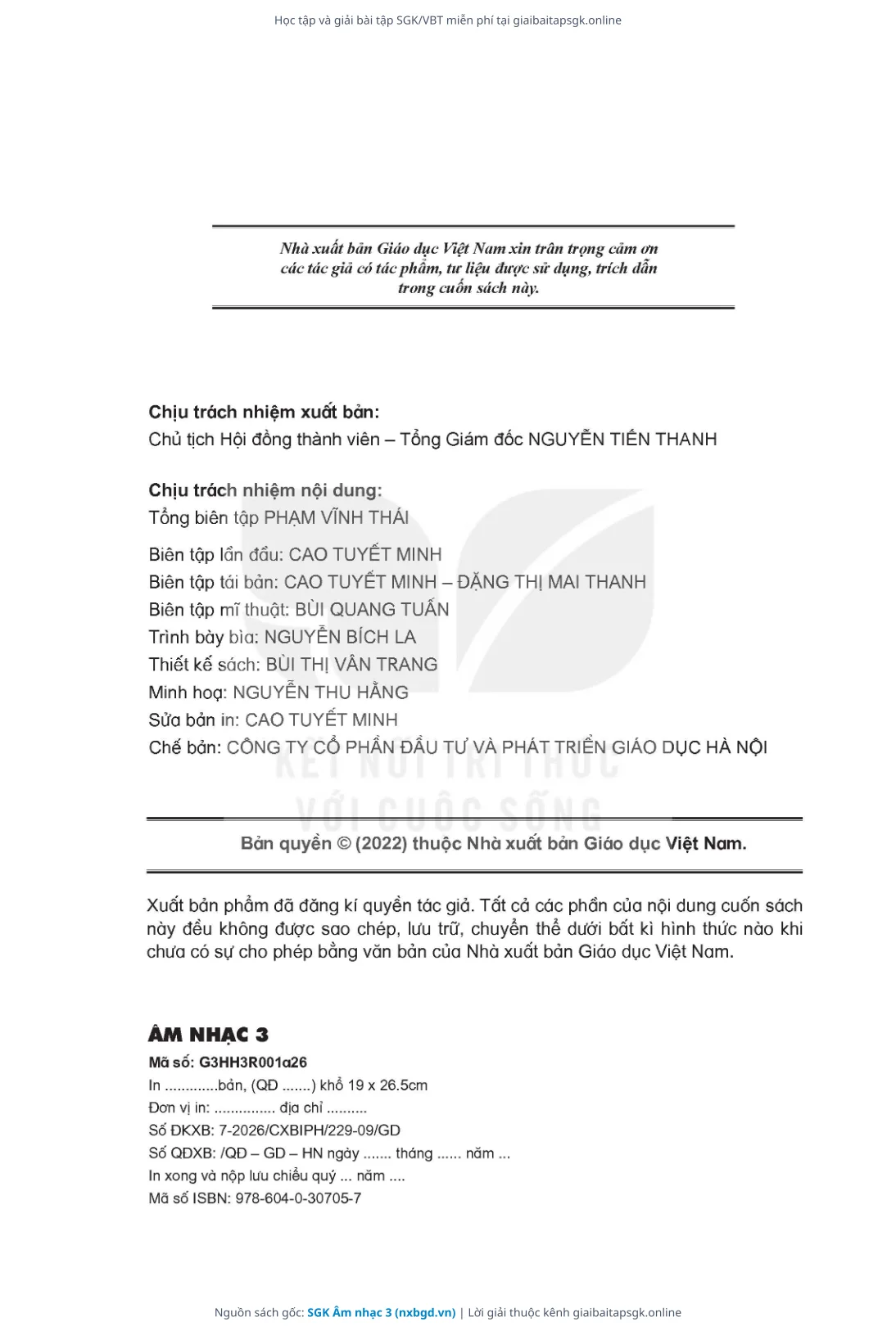 Trang 65 sách giáo khoa SGK Âm nhạc 3 thu nhỏ