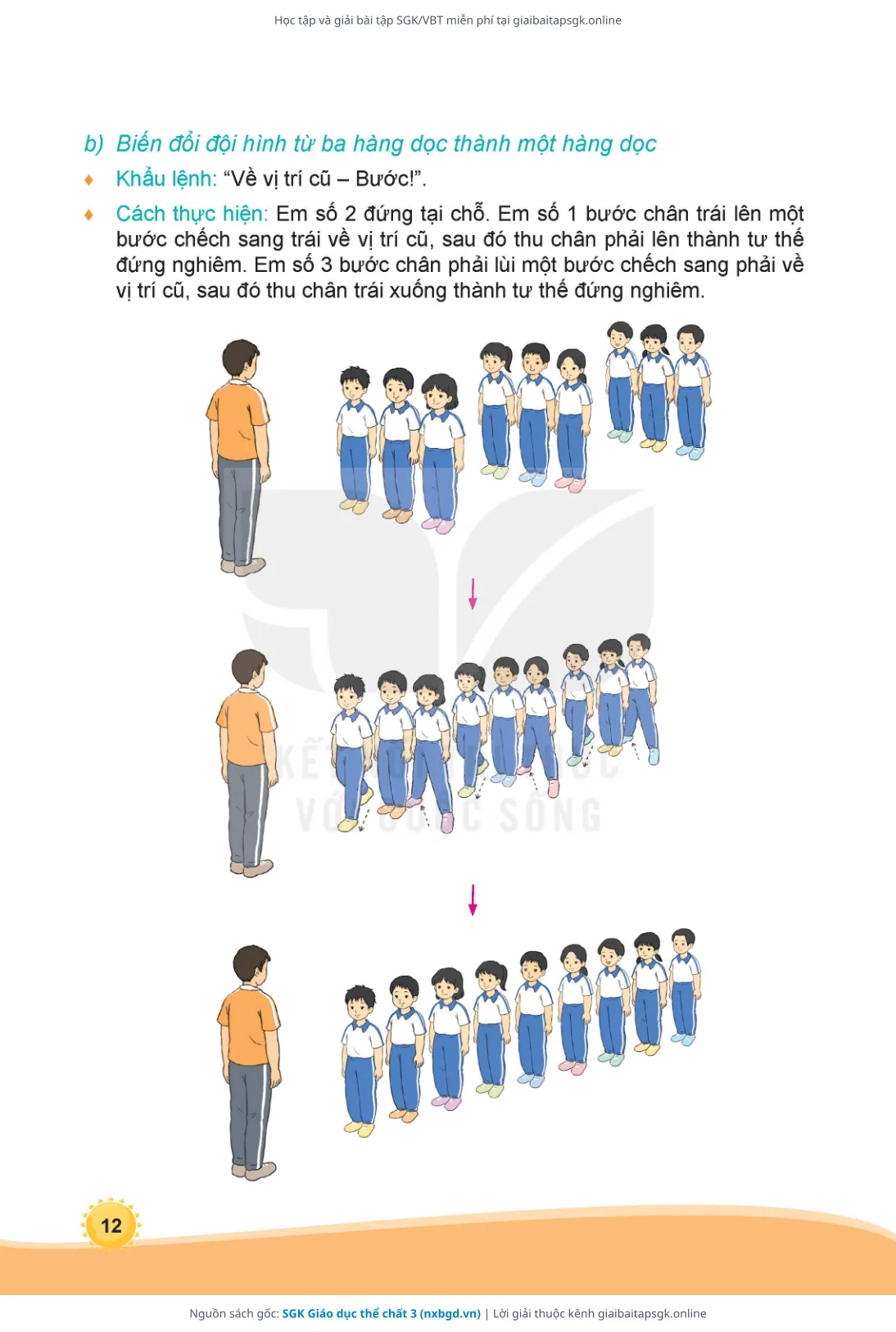 Trang 13 sách giáo khoa SGK Giáo dục thể chất 3 thu nhỏ