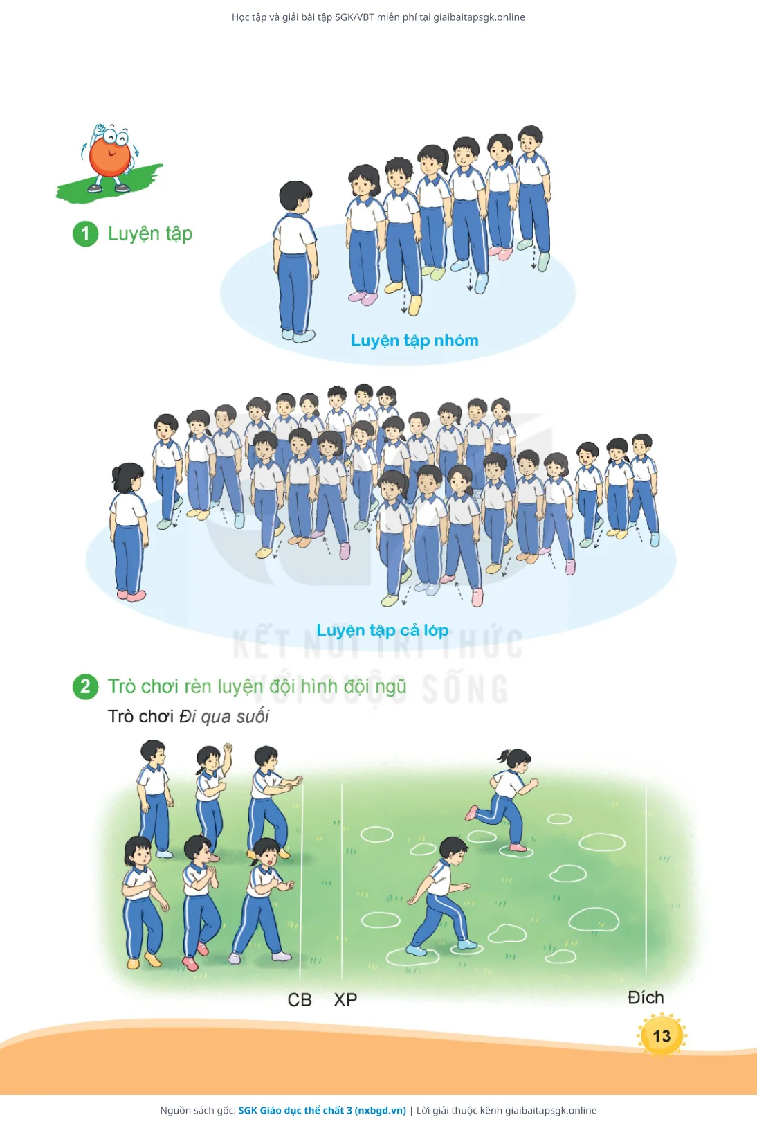 Trang 14 sách giáo khoa SGK Giáo dục thể chất 3 thu nhỏ