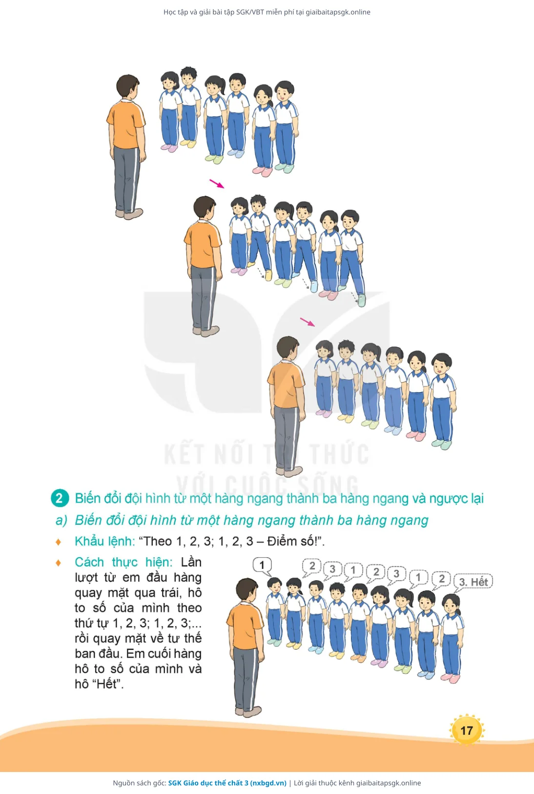 Trang 18 sách giáo khoa SGK Giáo dục thể chất 3 thu nhỏ