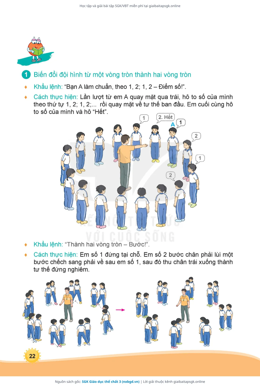 Trang 23 sách giáo khoa SGK Giáo dục thể chất 3 thu nhỏ