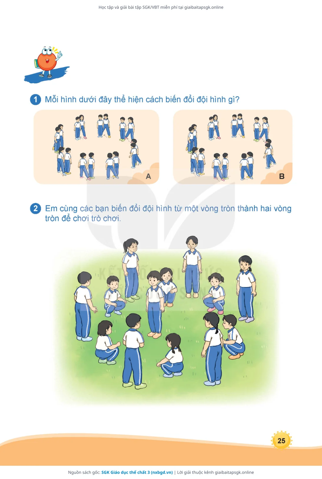 Trang 26 sách giáo khoa SGK Giáo dục thể chất 3 thu nhỏ