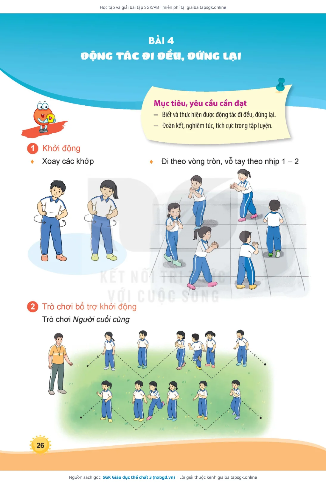 Trang 27 sách giáo khoa SGK Giáo dục thể chất 3 thu nhỏ