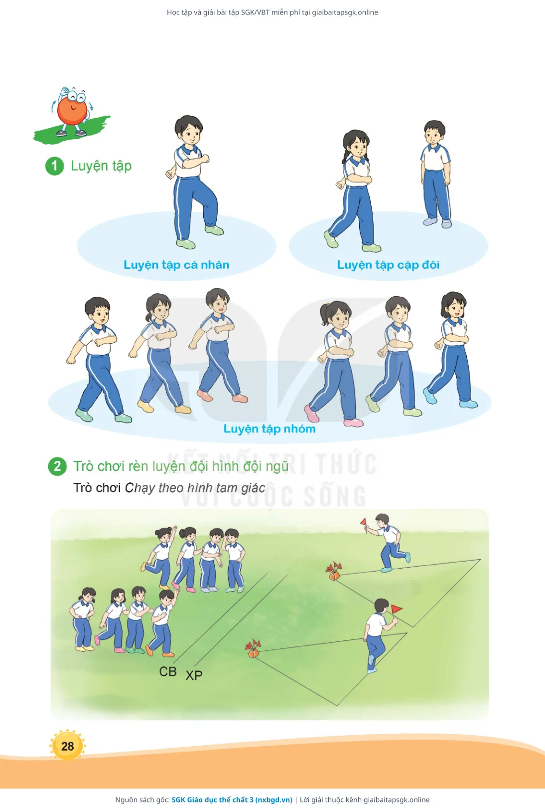 Trang 29 sách giáo khoa SGK Giáo dục thể chất 3 thu nhỏ