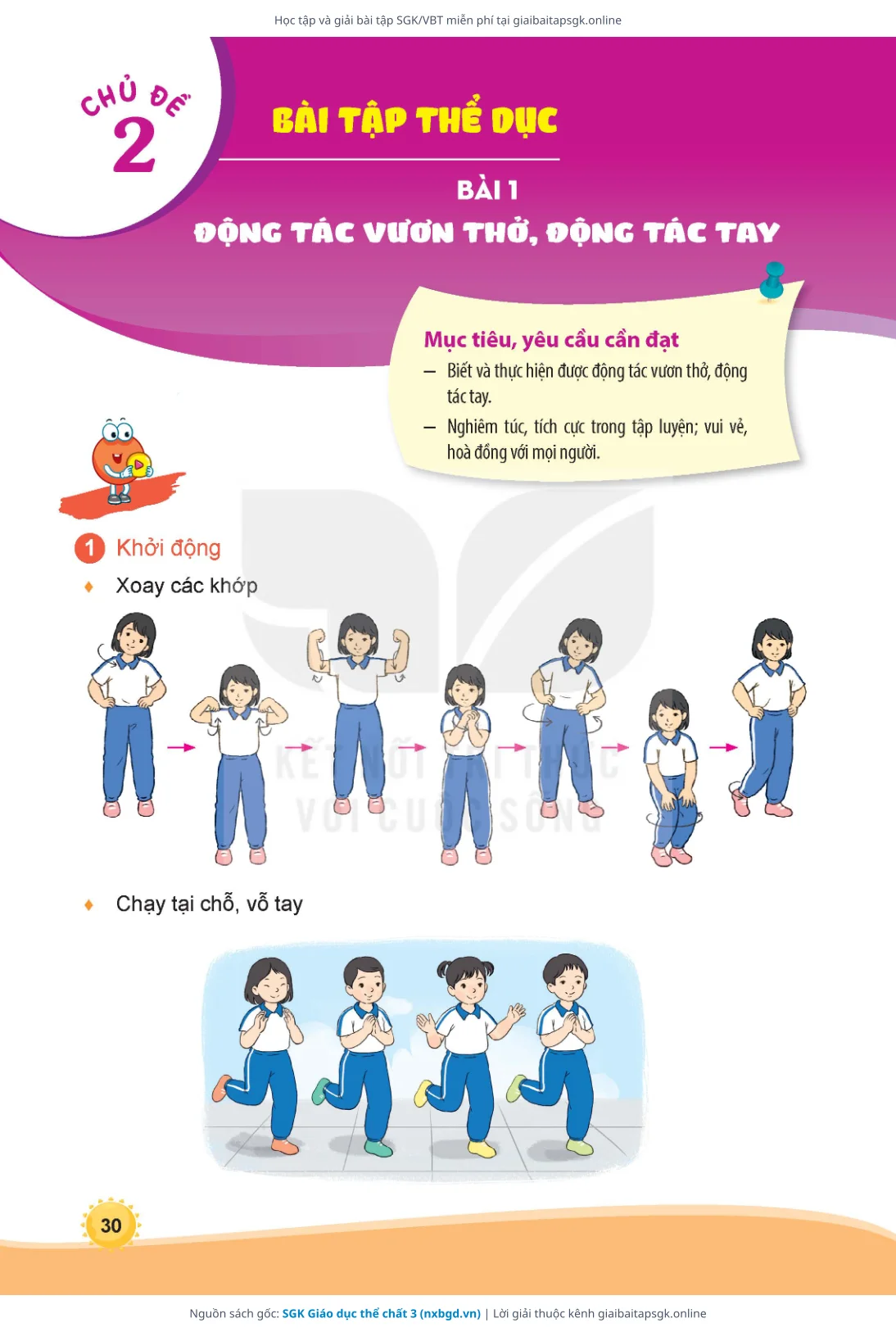 Trang 31 sách giáo khoa SGK Giáo dục thể chất 3 thu nhỏ