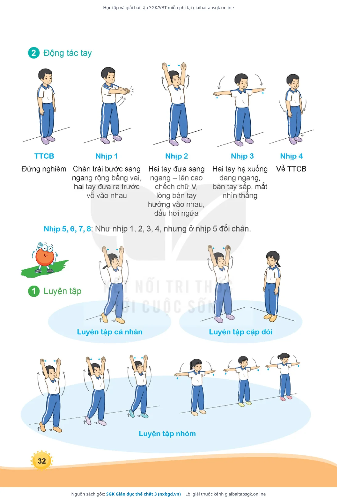Trang 33 sách giáo khoa SGK Giáo dục thể chất 3 thu nhỏ