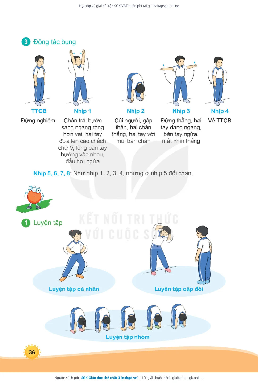 Trang 37 sách giáo khoa SGK Giáo dục thể chất 3 thu nhỏ