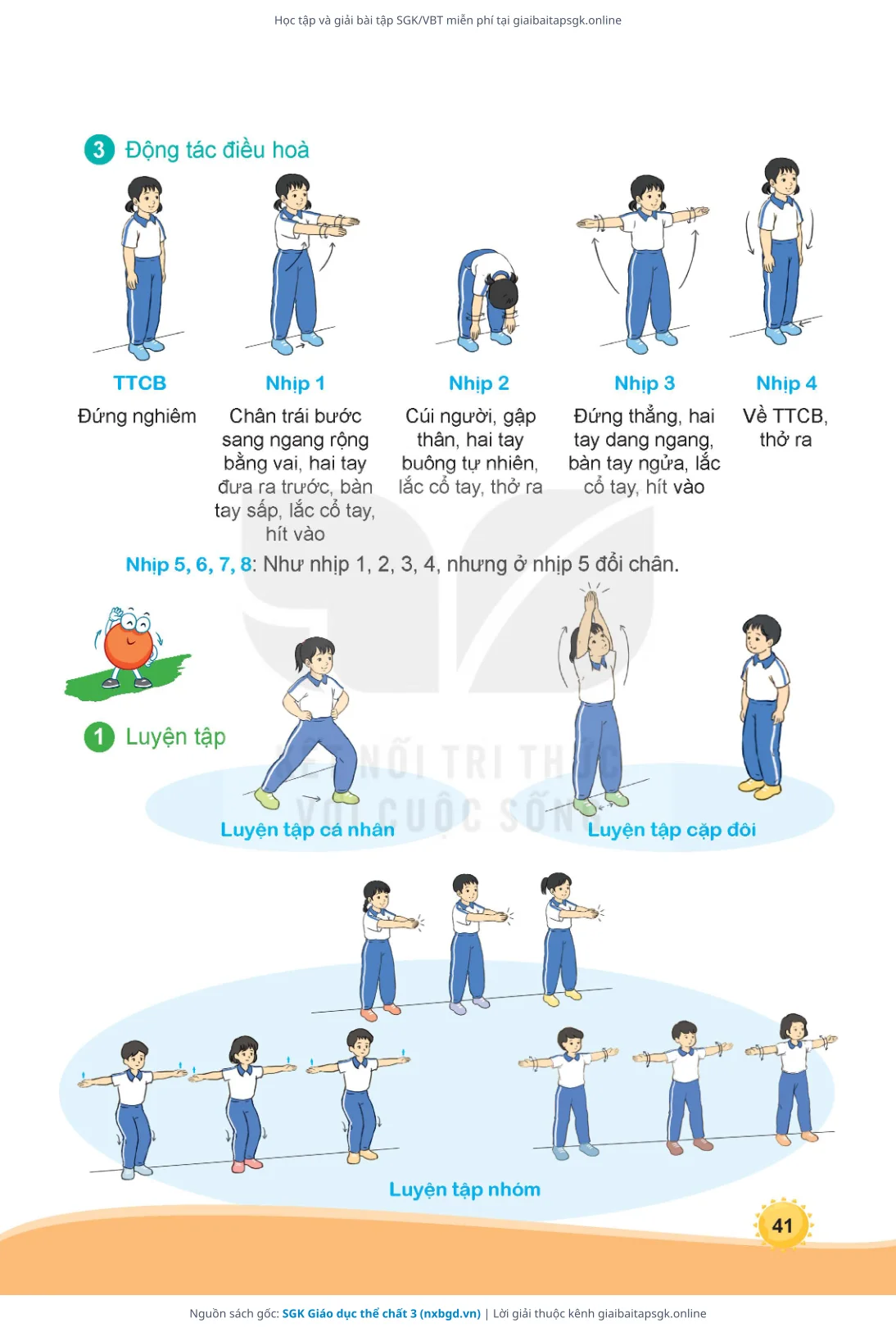 Trang 42 sách giáo khoa SGK Giáo dục thể chất 3 thu nhỏ
