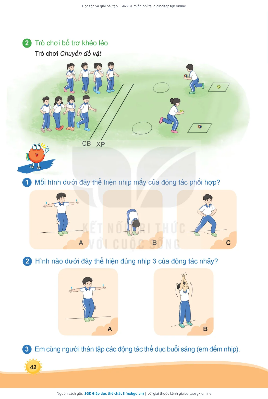 Trang 43 sách giáo khoa SGK Giáo dục thể chất 3 thu nhỏ