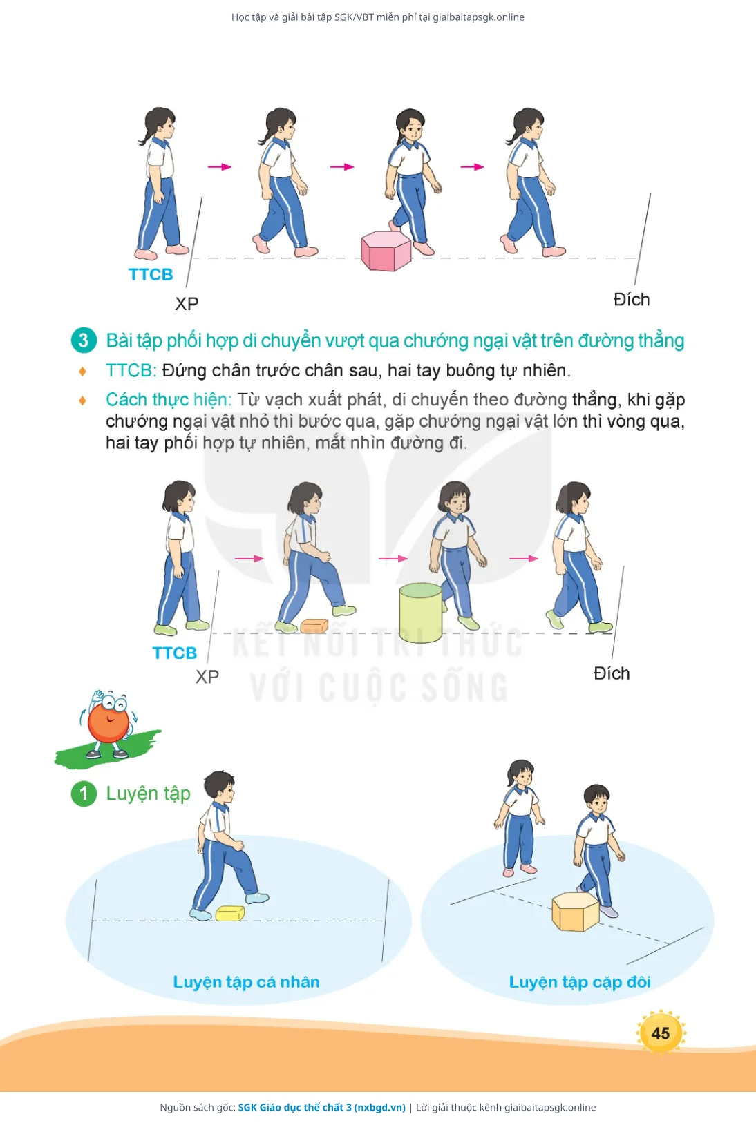 Trang 46 sách giáo khoa SGK Giáo dục thể chất 3 thu nhỏ