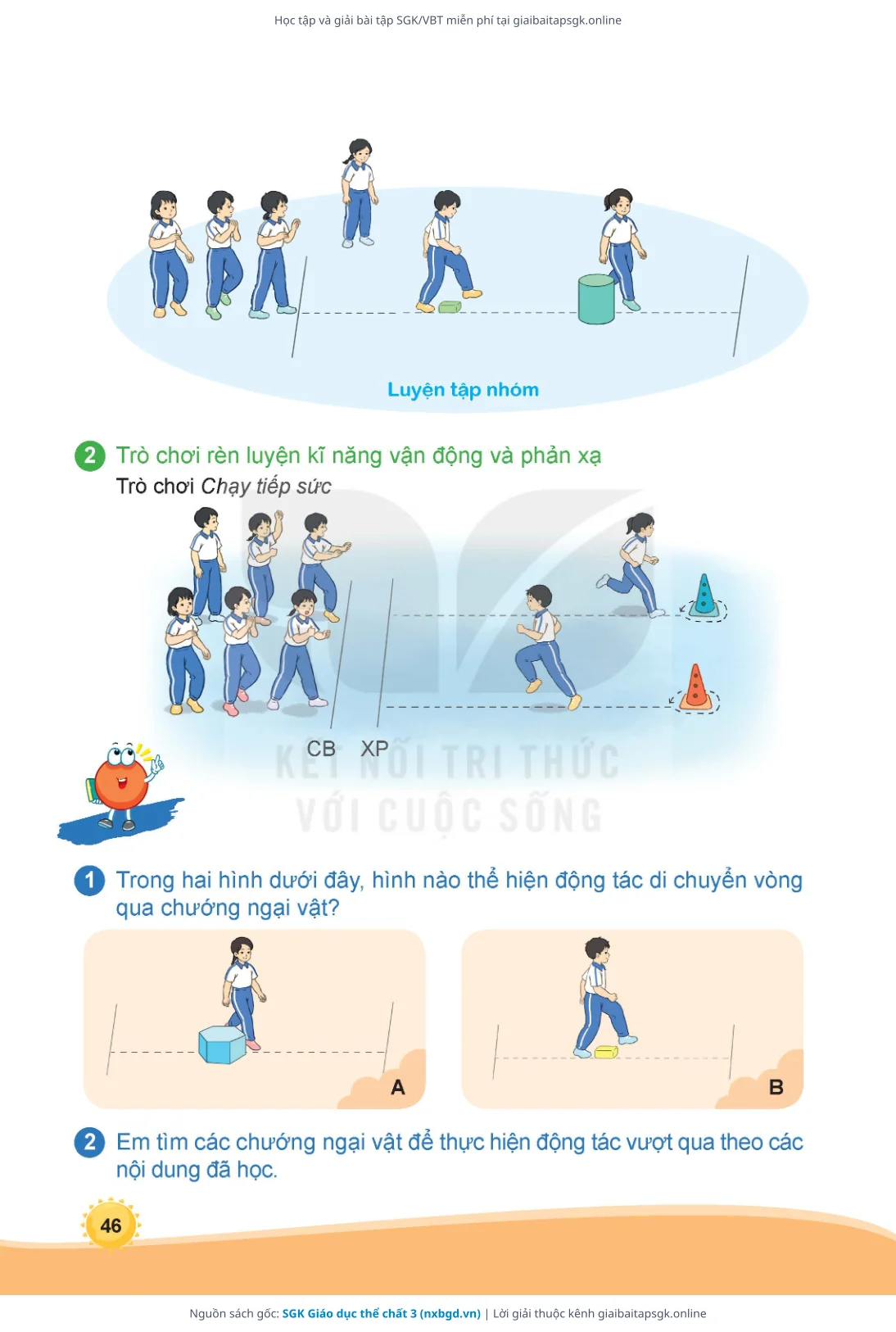 Trang 47 sách giáo khoa SGK Giáo dục thể chất 3 thu nhỏ