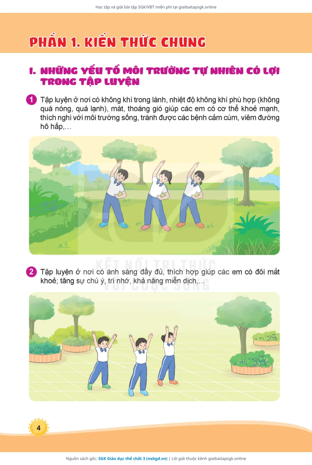 Trang 5 sách giáo khoa SGK Giáo dục thể chất 3 thu nhỏ