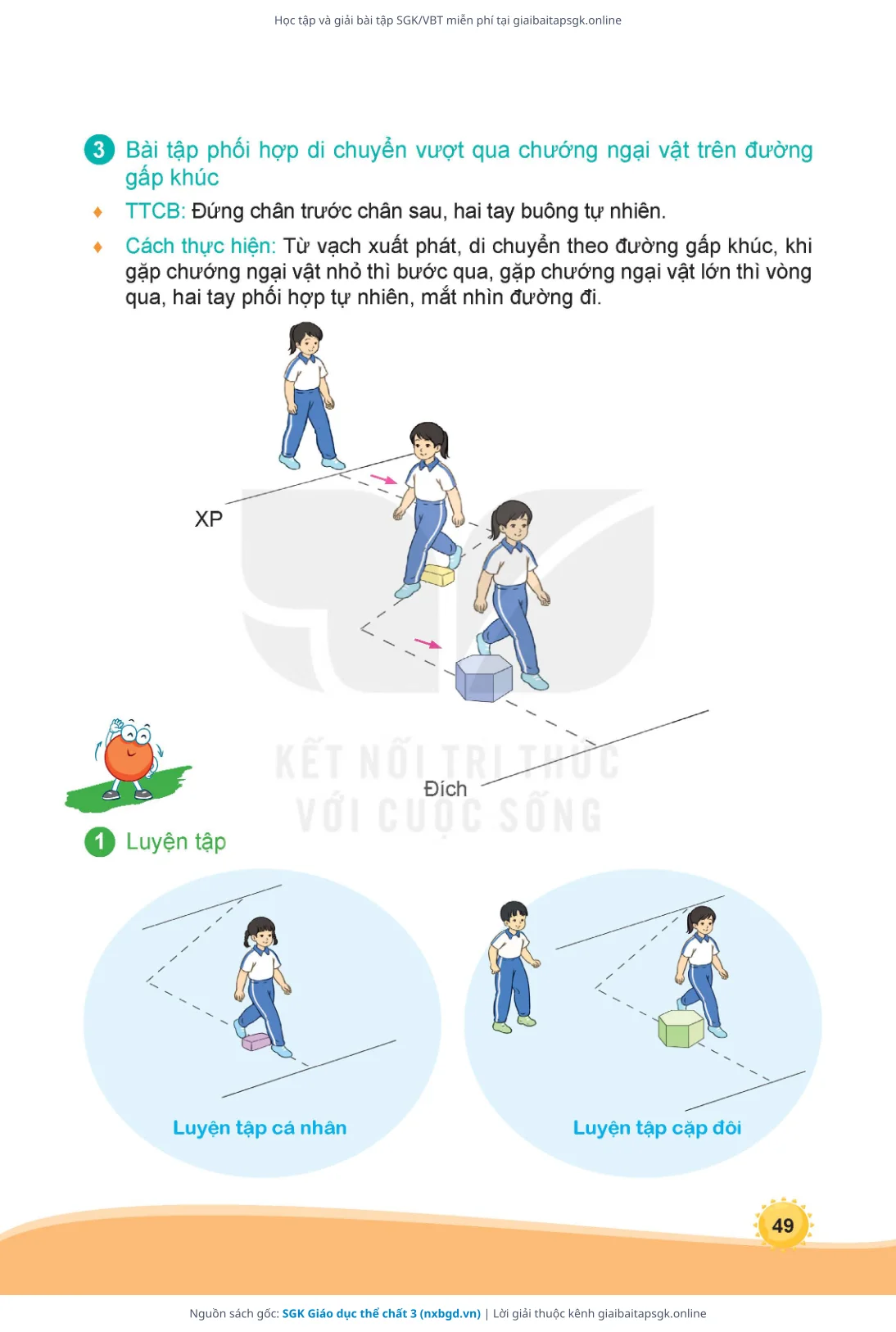 Trang 50 sách giáo khoa SGK Giáo dục thể chất 3 thu nhỏ
