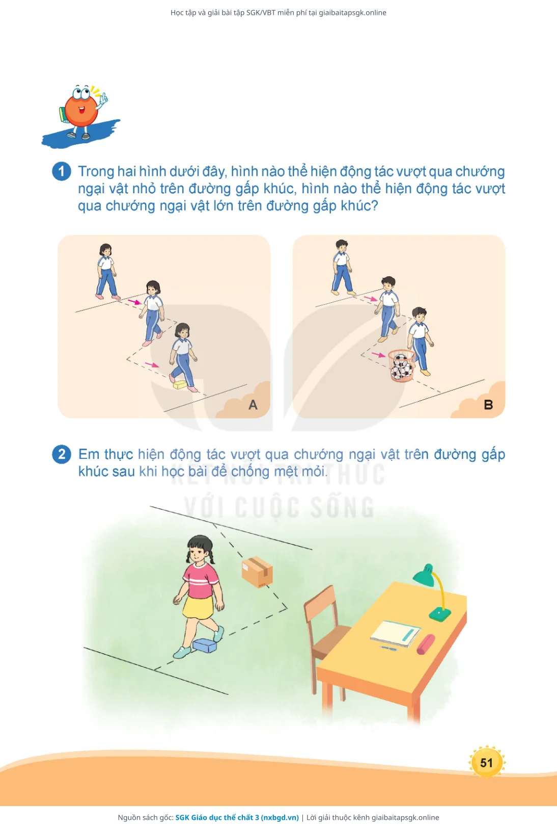 Trang 52 sách giáo khoa SGK Giáo dục thể chất 3 thu nhỏ