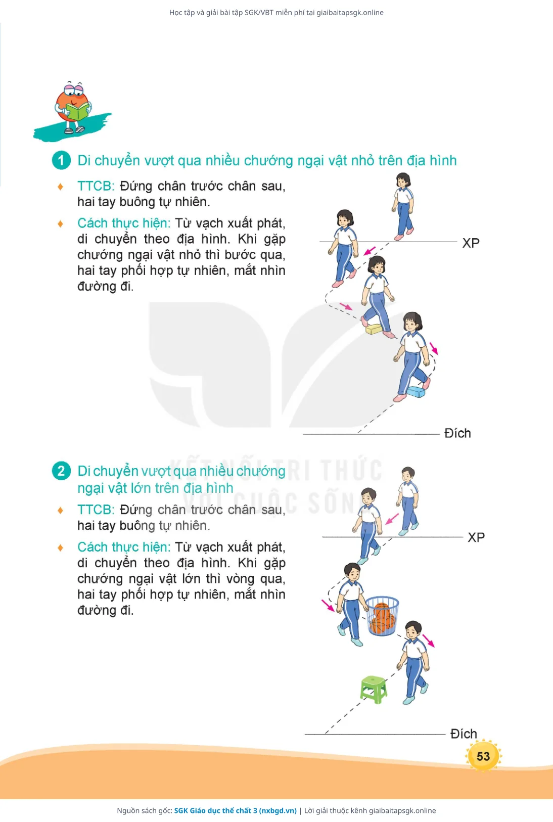 Trang 54 sách giáo khoa SGK Giáo dục thể chất 3 thu nhỏ
