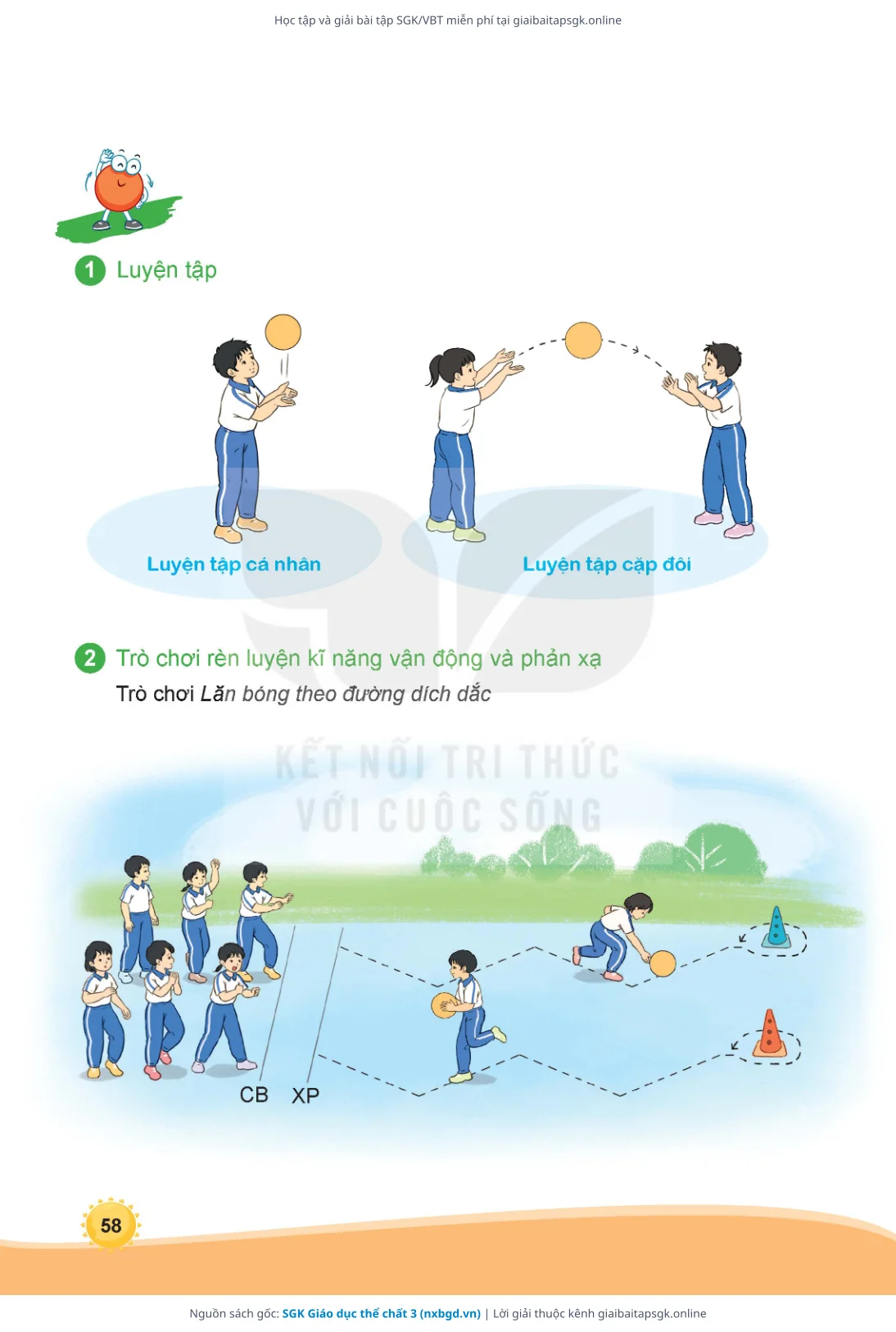 Trang 59 sách giáo khoa SGK Giáo dục thể chất 3 thu nhỏ