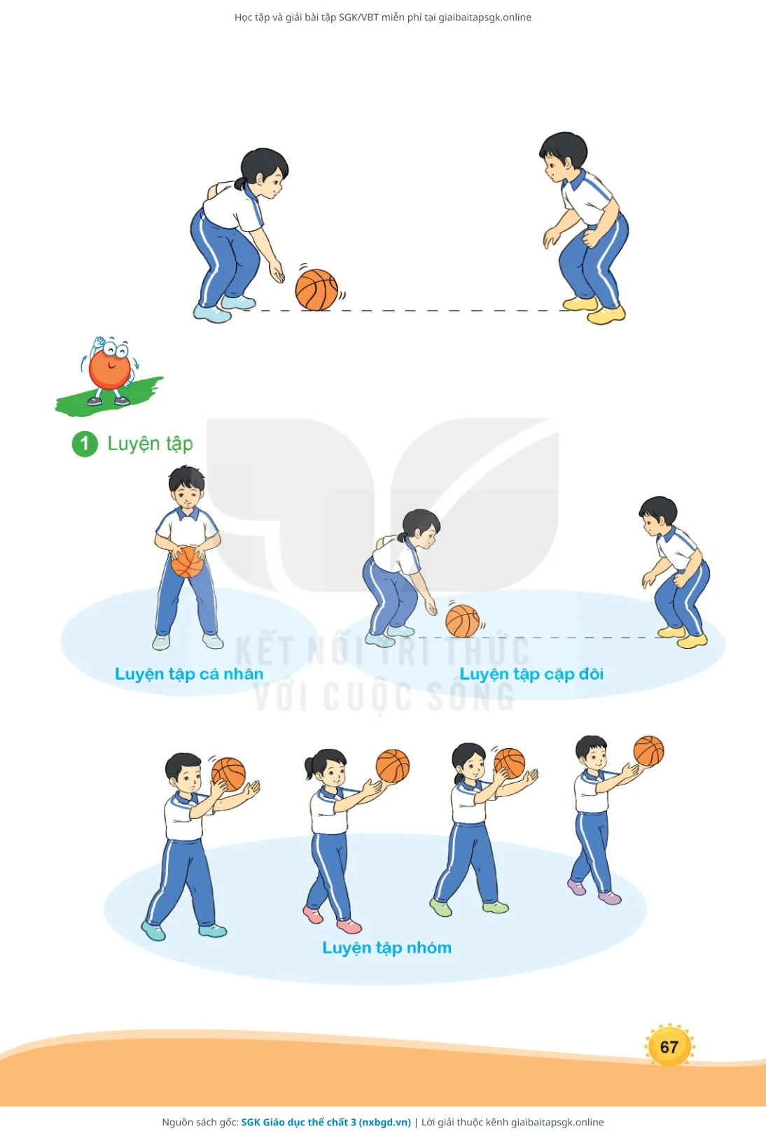 Trang 68 sách giáo khoa SGK Giáo dục thể chất 3 thu nhỏ