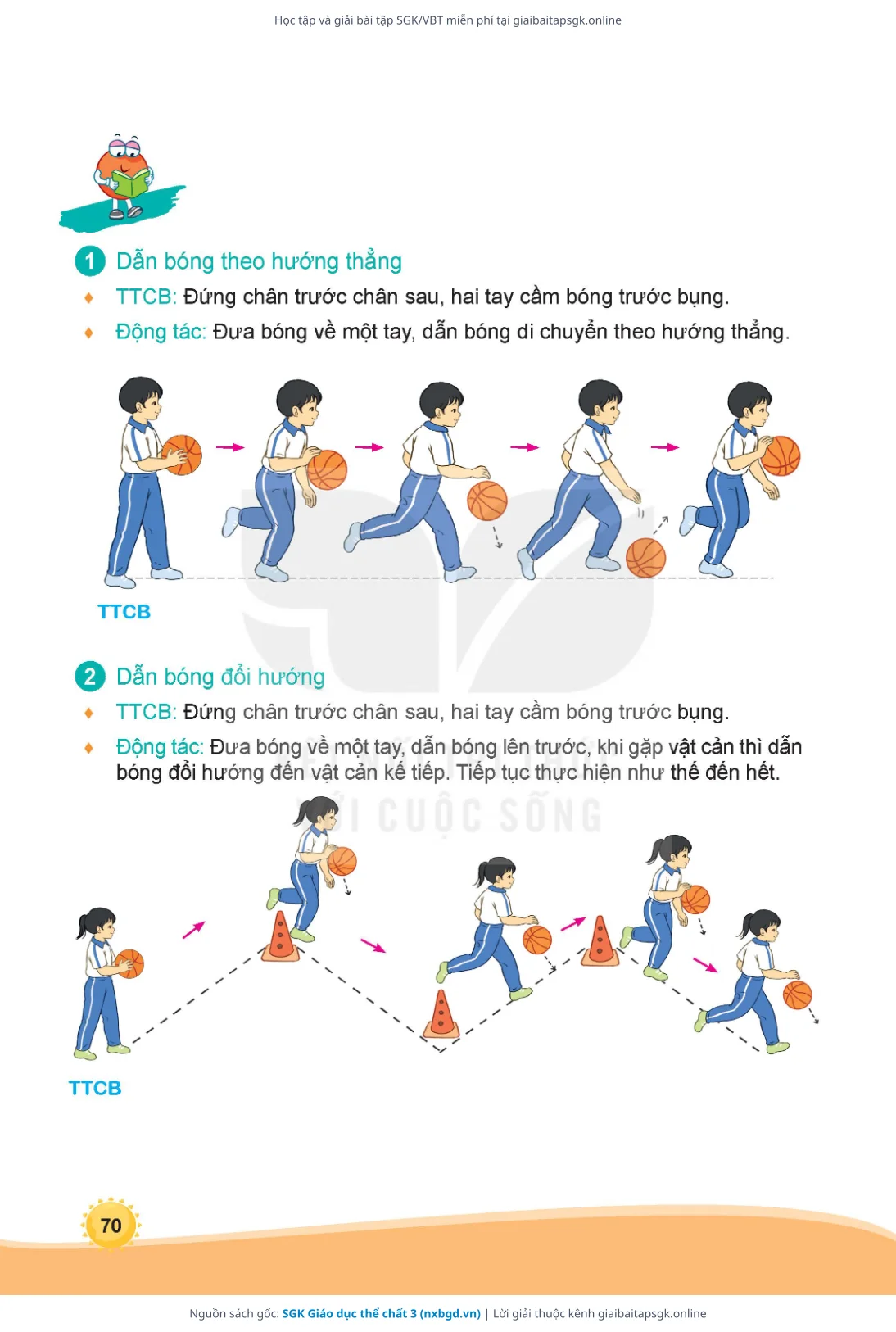 Trang 71 sách giáo khoa SGK Giáo dục thể chất 3 thu nhỏ
