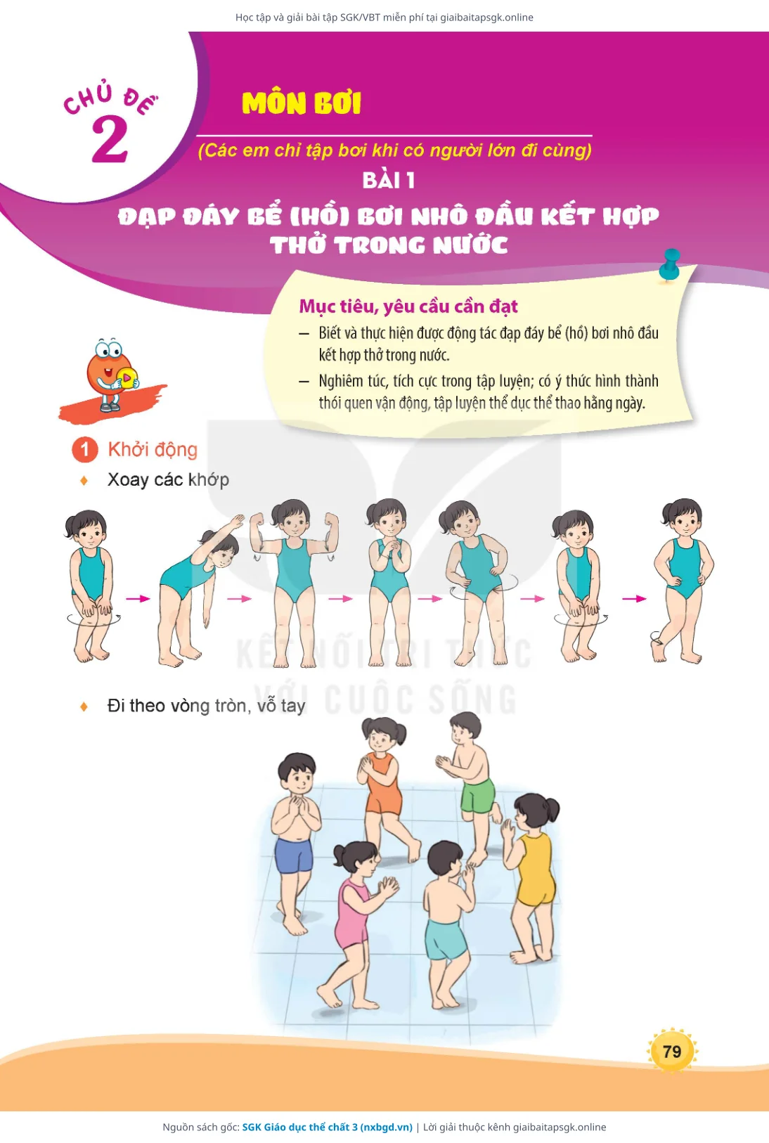 Trang 80 sách giáo khoa SGK Giáo dục thể chất 3 thu nhỏ