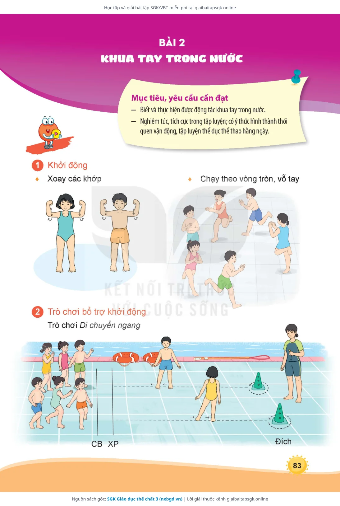 Trang 84 sách giáo khoa SGK Giáo dục thể chất 3 thu nhỏ