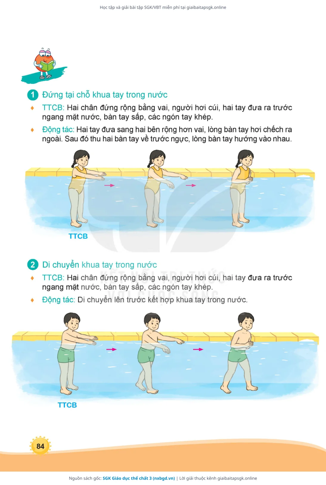 Trang 85 sách giáo khoa SGK Giáo dục thể chất 3 thu nhỏ