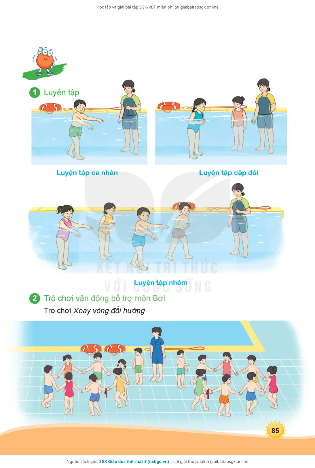 Trang 86 sách giáo khoa SGK Giáo dục thể chất 3 thu nhỏ