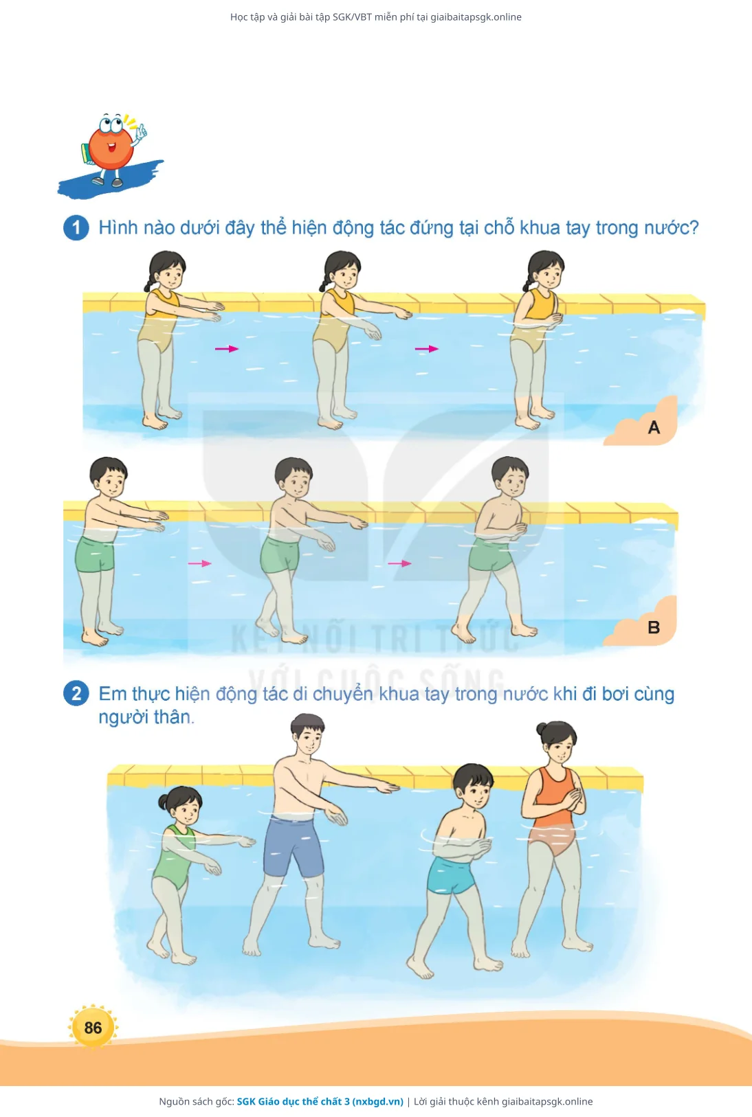Trang 87 sách giáo khoa SGK Giáo dục thể chất 3 thu nhỏ