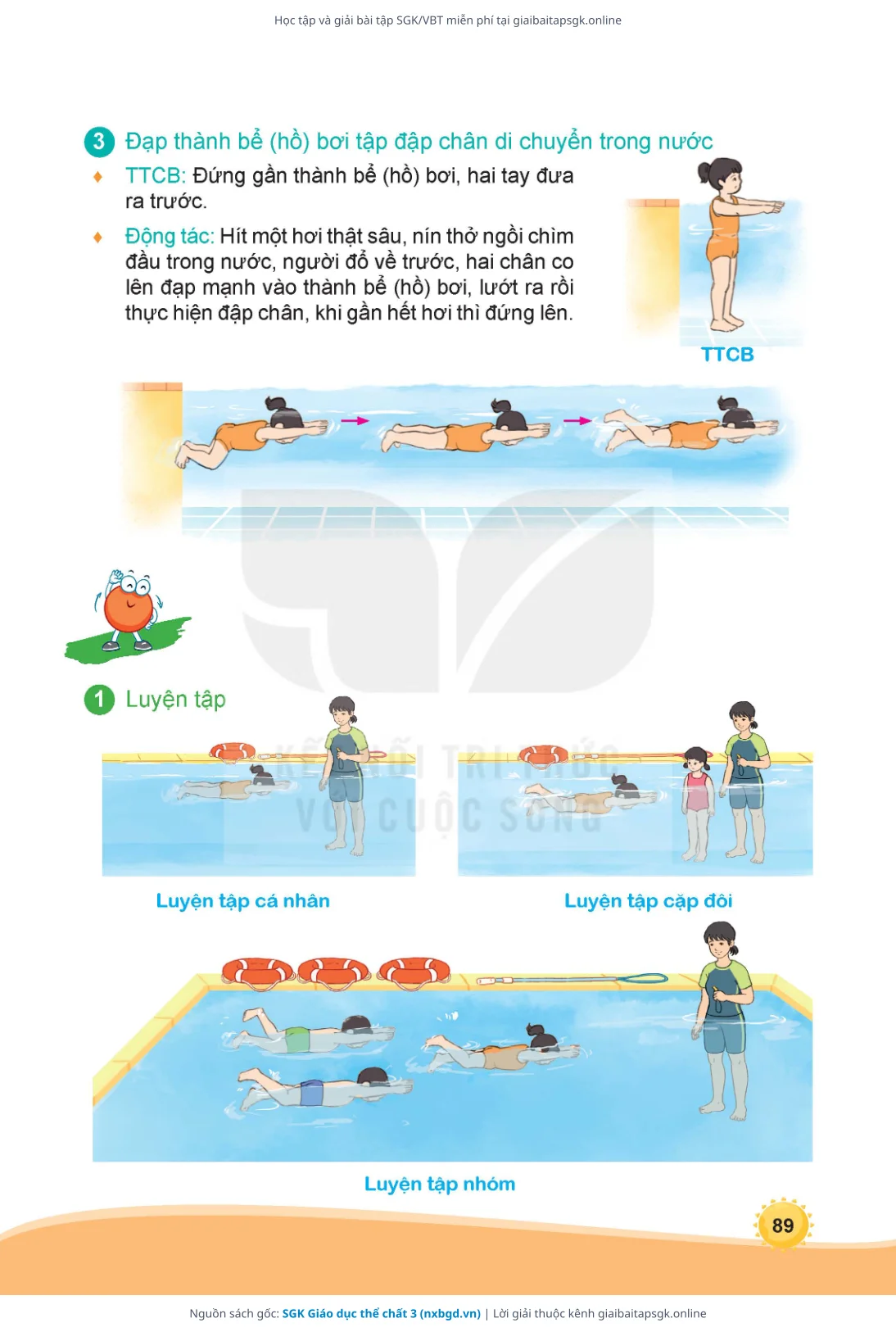 Trang 90 sách giáo khoa SGK Giáo dục thể chất 3 thu nhỏ