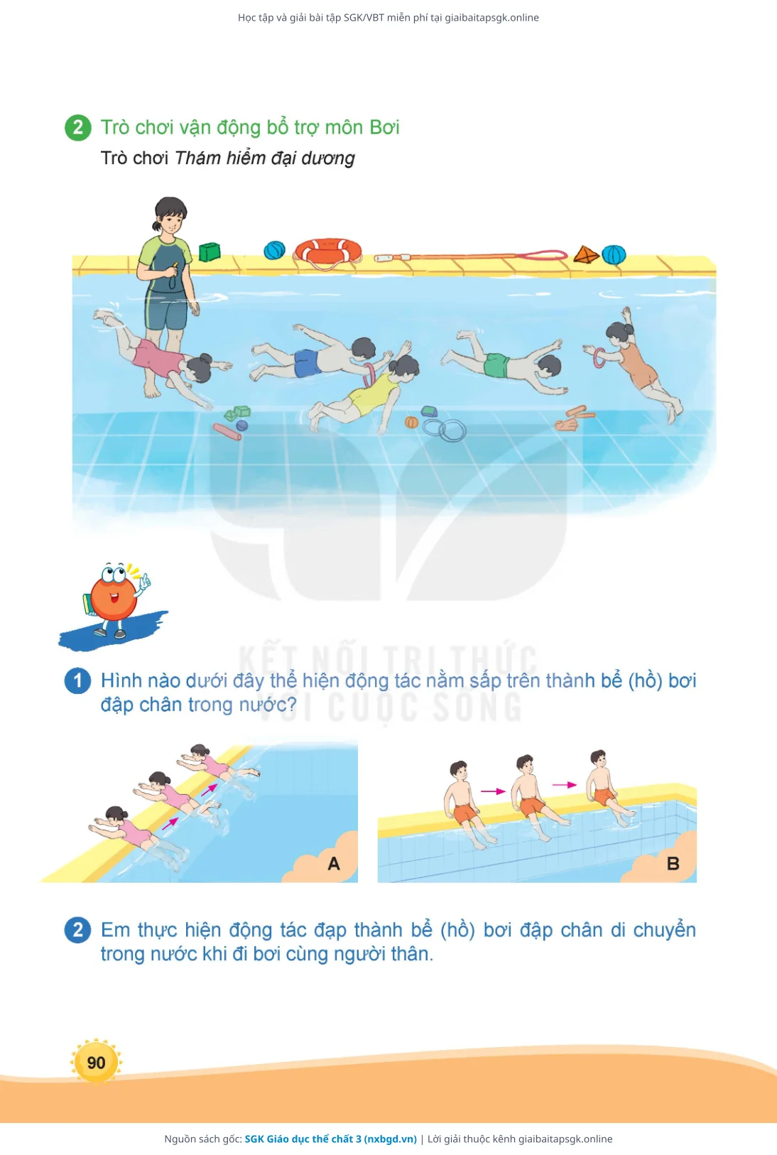 Trang 91 sách giáo khoa SGK Giáo dục thể chất 3 thu nhỏ