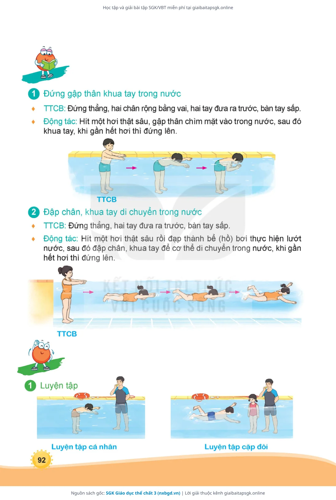 Trang 93 sách giáo khoa SGK Giáo dục thể chất 3 thu nhỏ