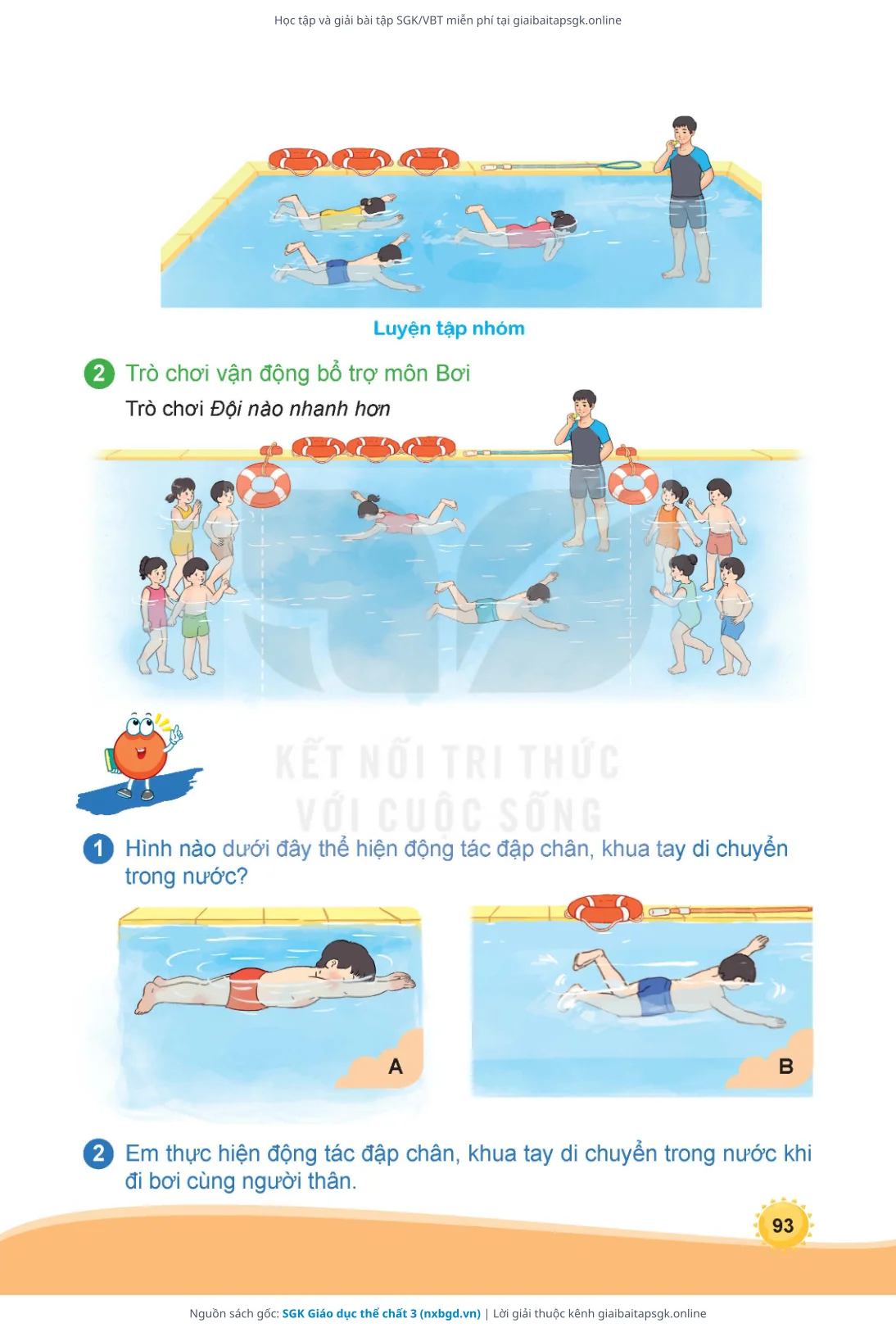 Trang 94 sách giáo khoa SGK Giáo dục thể chất 3 thu nhỏ
