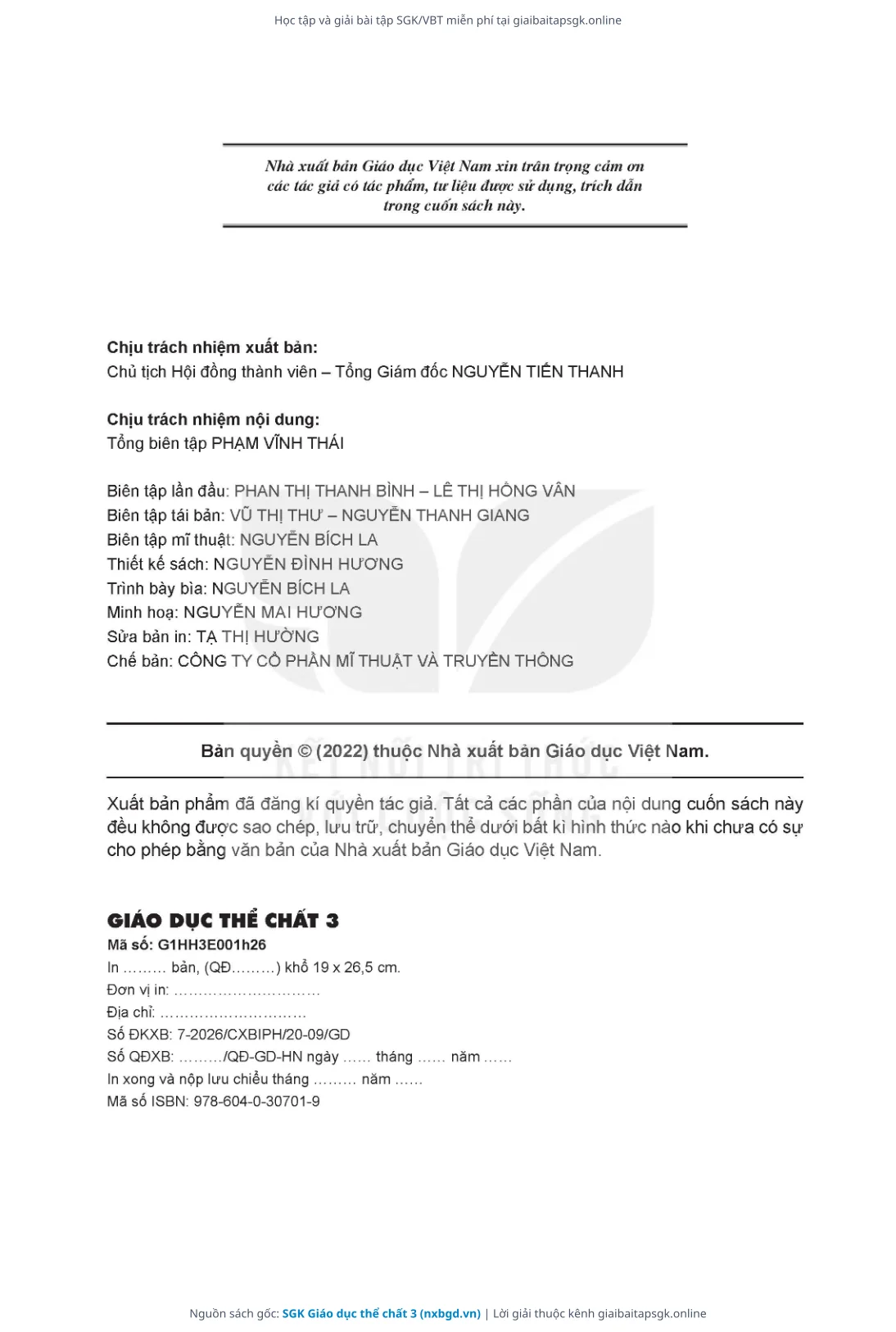 Trang 97 sách giáo khoa SGK Giáo dục thể chất 3 thu nhỏ