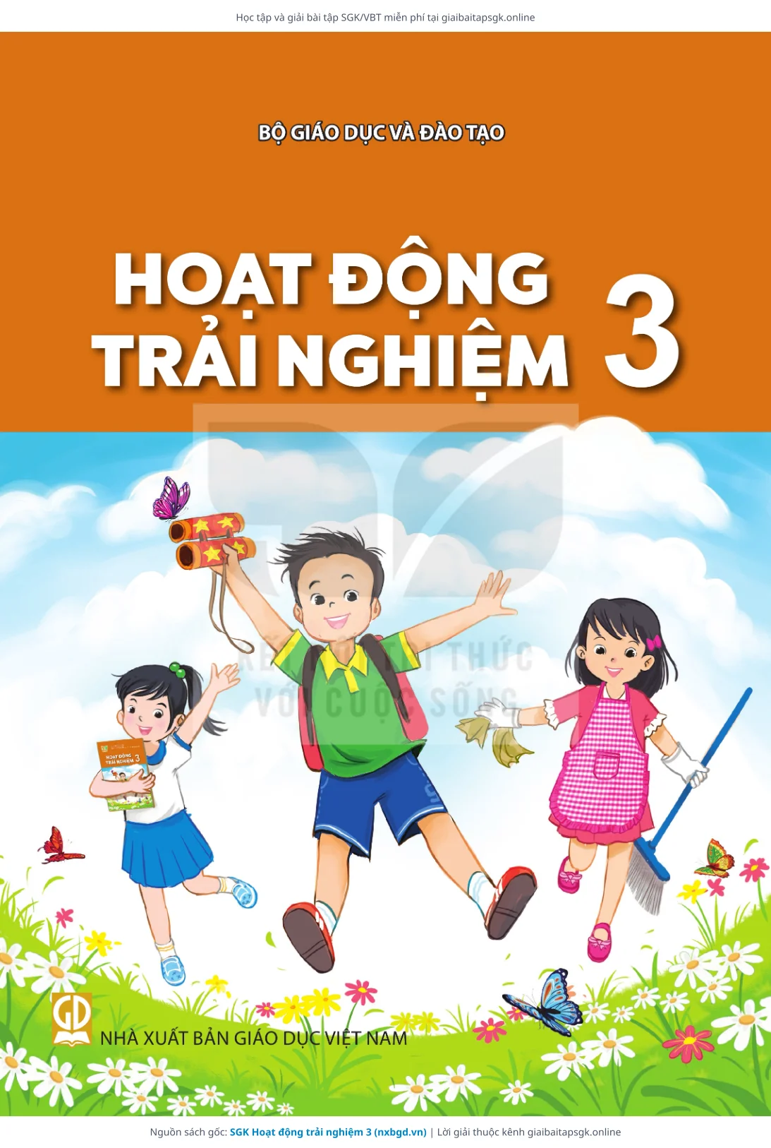 Trang 1 sách giáo khoa SGK Hoạt động trải nghiệm 3 bản chuẩn