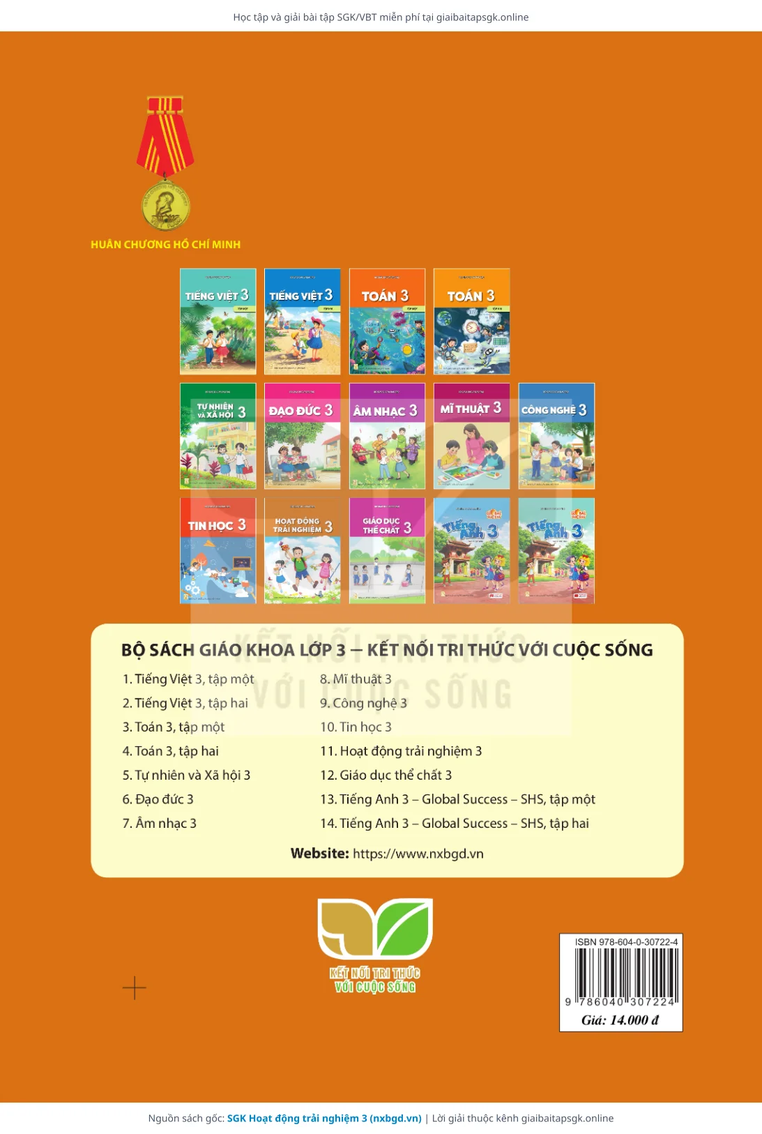 Trang 110 sách giáo khoa SGK Hoạt động trải nghiệm 3 thu nhỏ