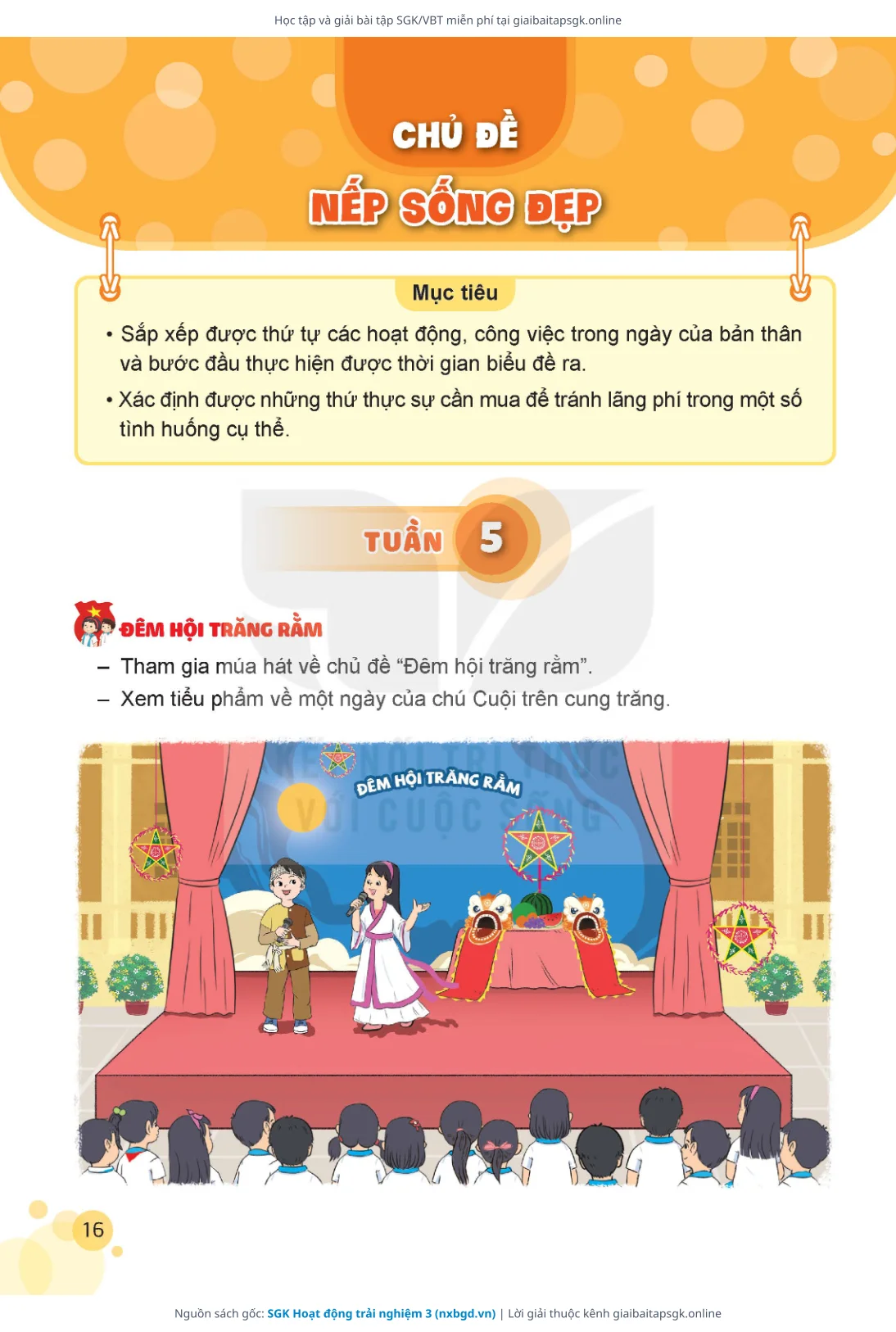 Trang 17 sách giáo khoa SGK Hoạt động trải nghiệm 3 thu nhỏ