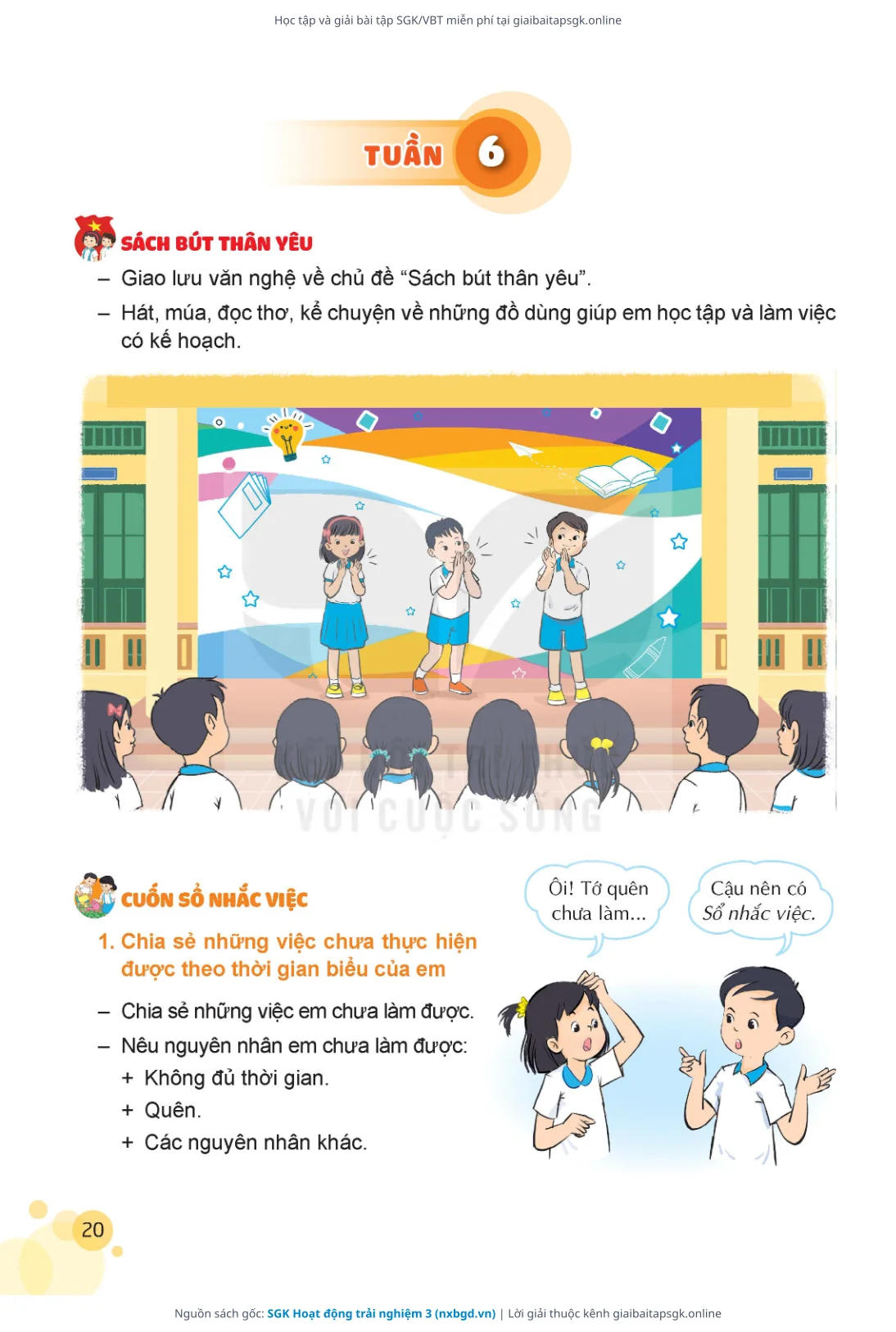 Trang 21 sách giáo khoa SGK Hoạt động trải nghiệm 3 thu nhỏ