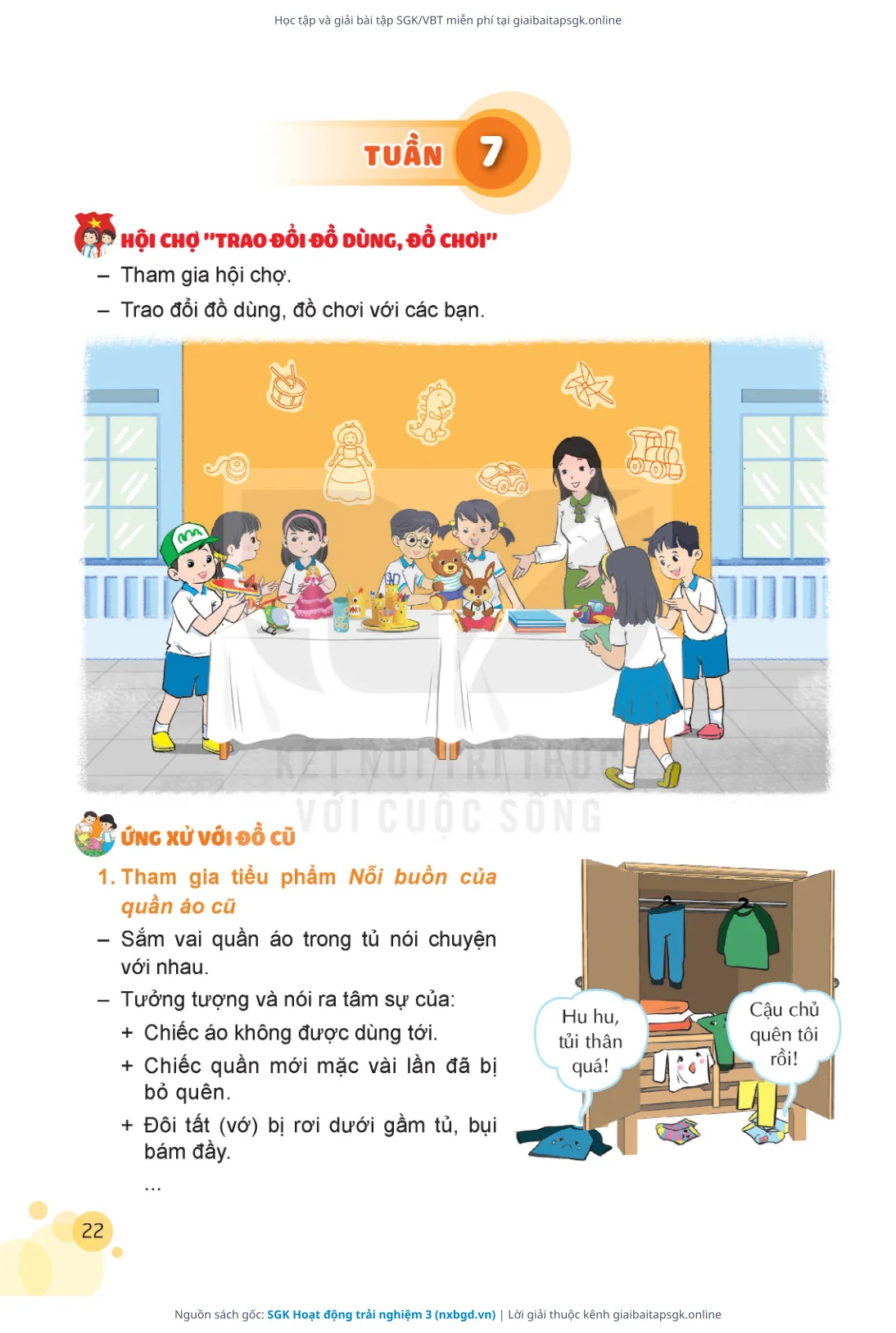 Trang 23 sách giáo khoa SGK Hoạt động trải nghiệm 3 thu nhỏ
