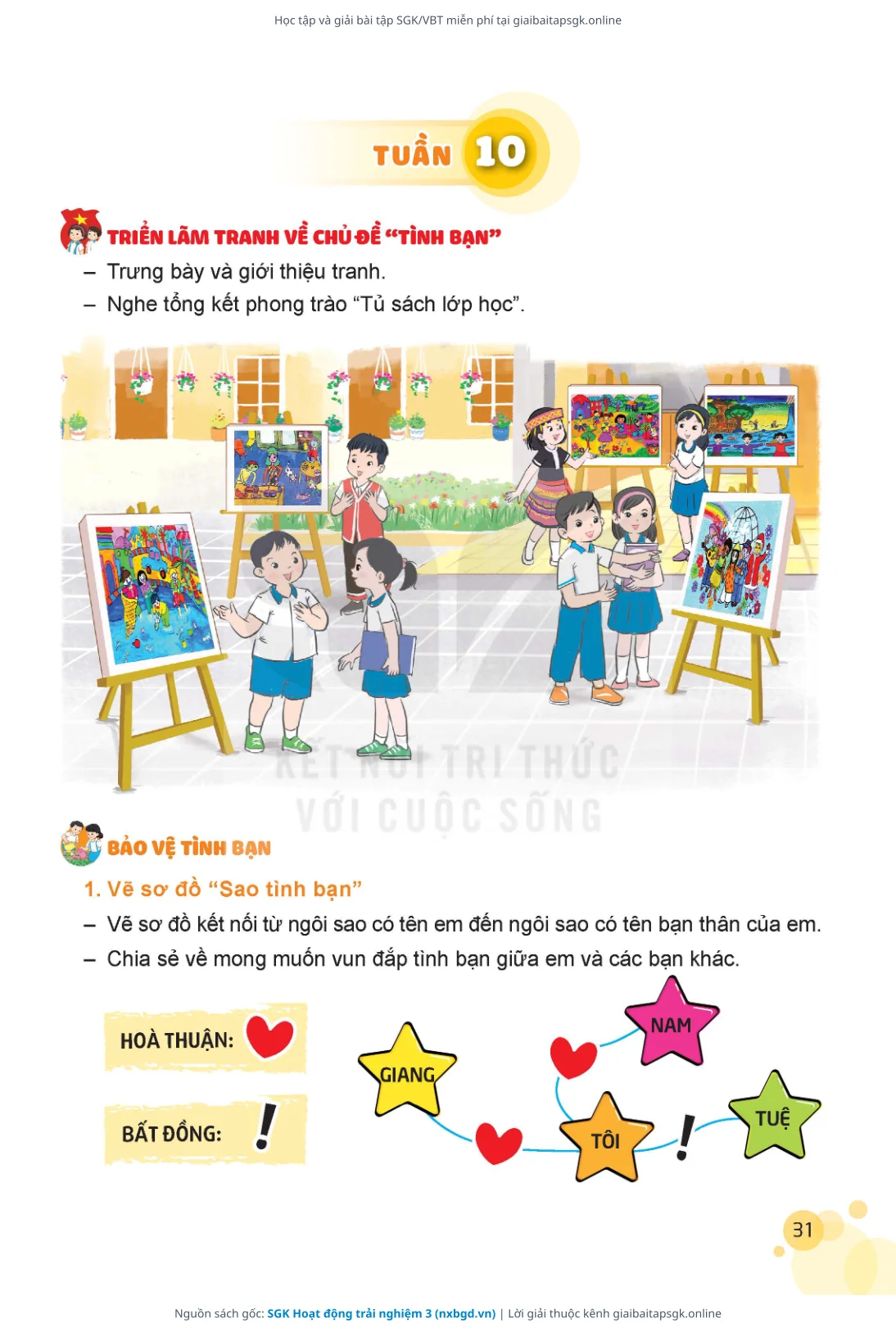 Trang 32 sách giáo khoa SGK Hoạt động trải nghiệm 3 thu nhỏ