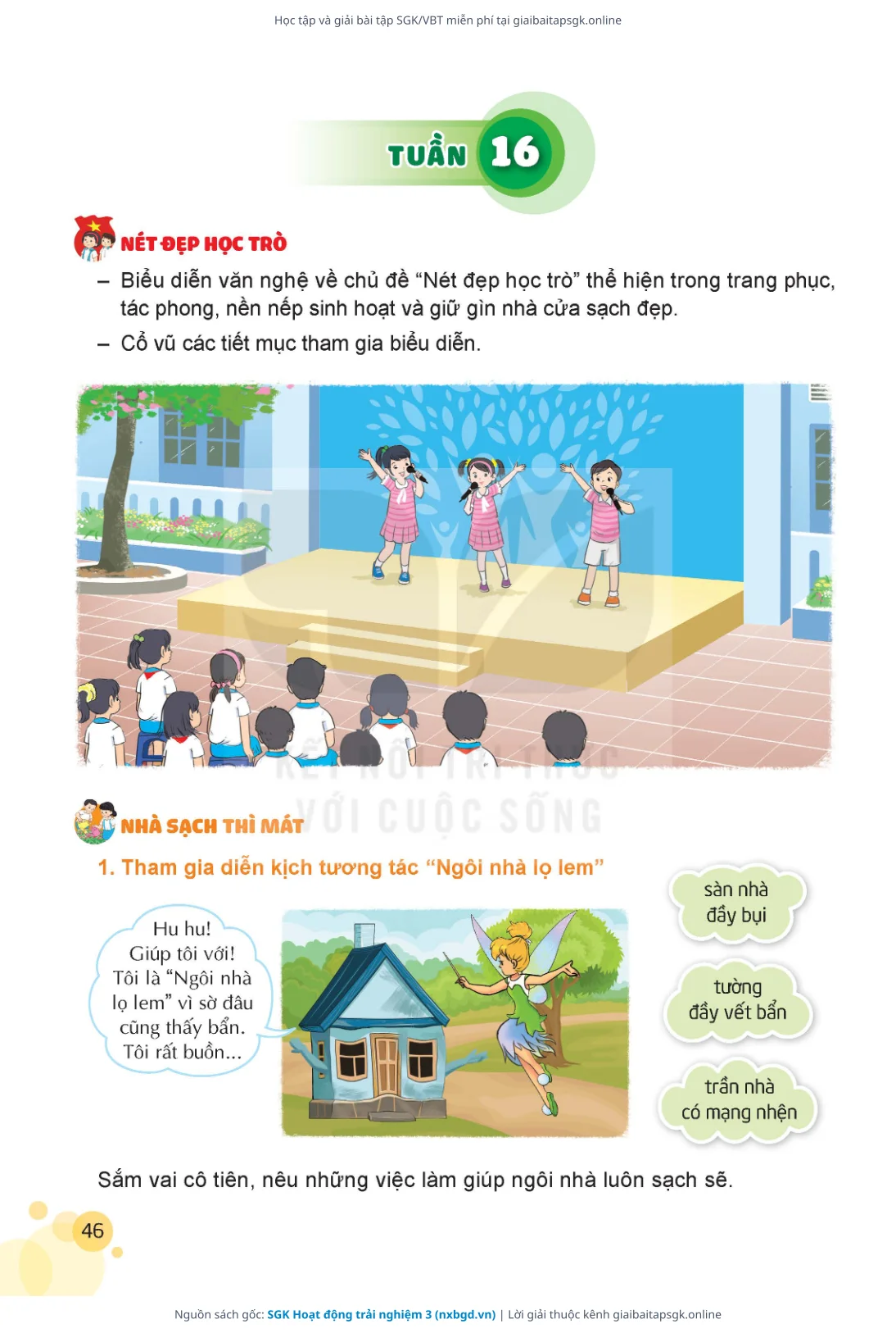 Trang 47 sách giáo khoa SGK Hoạt động trải nghiệm 3 thu nhỏ