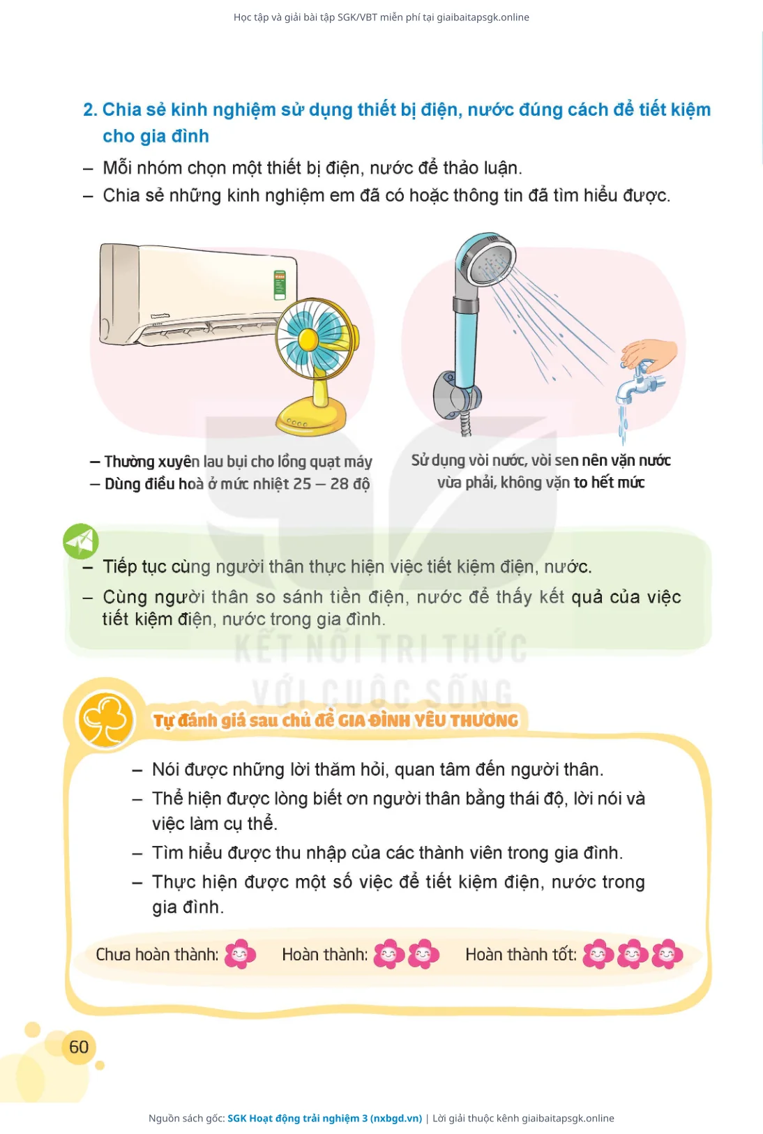 Trang 61 sách giáo khoa SGK Hoạt động trải nghiệm 3 thu nhỏ