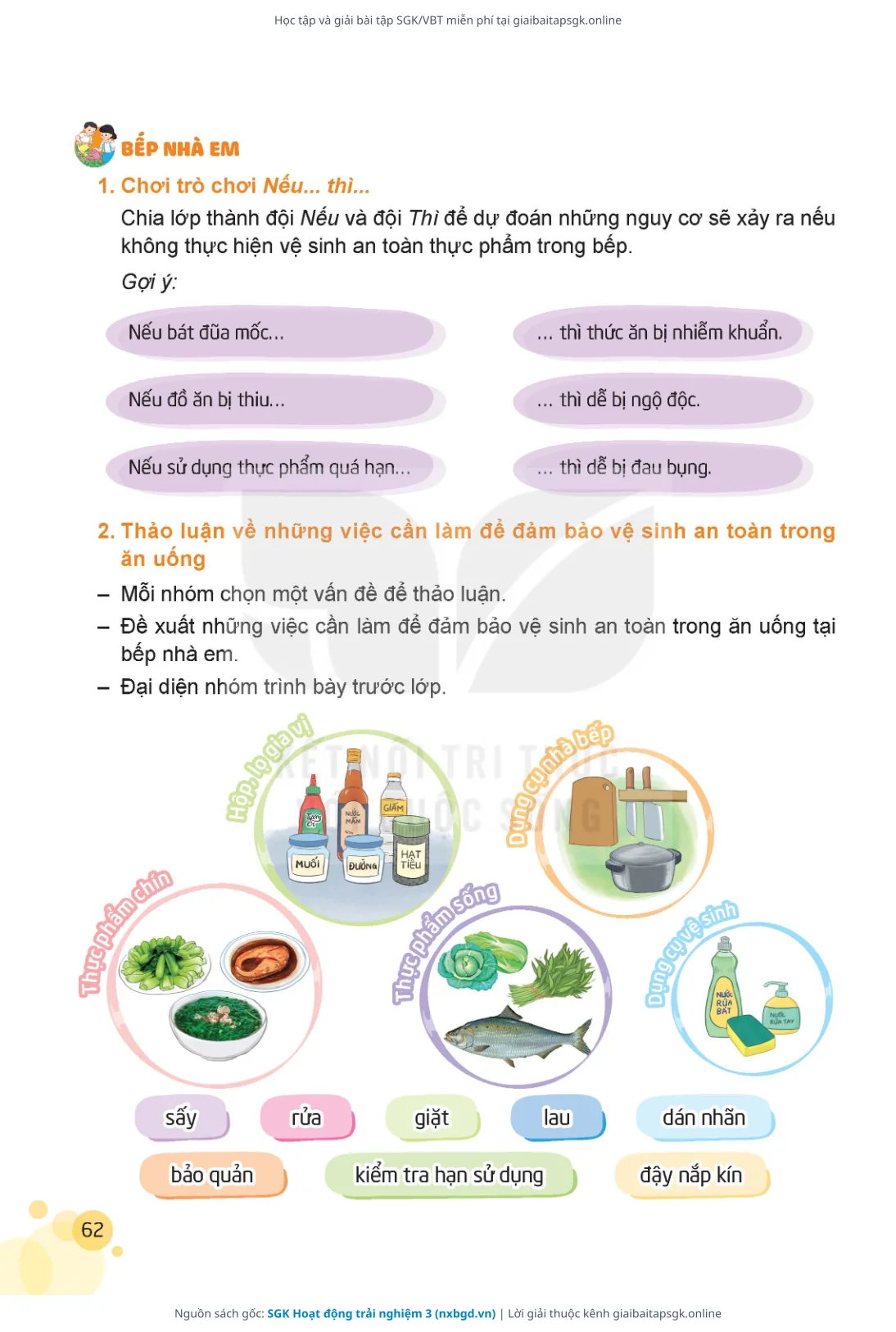 Trang 63 sách giáo khoa SGK Hoạt động trải nghiệm 3 thu nhỏ
