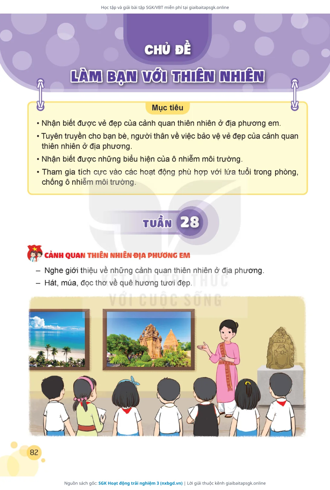Trang 83 sách giáo khoa SGK Hoạt động trải nghiệm 3 thu nhỏ