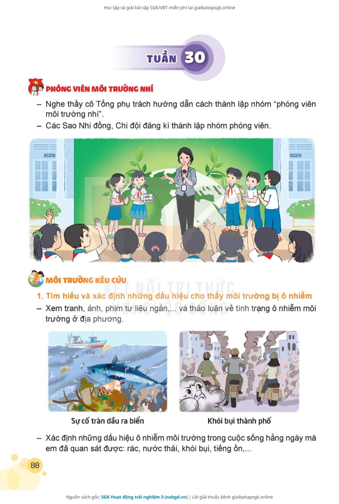 Trang 89 sách giáo khoa SGK Hoạt động trải nghiệm 3 thu nhỏ