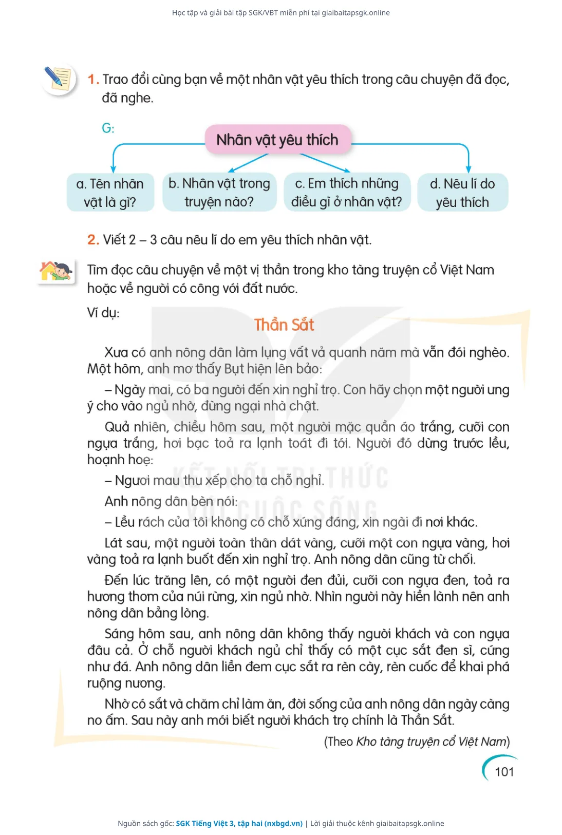 Trang 102 sách giáo khoa SGK Tiếng Việt 3, tập hai thu nhỏ
