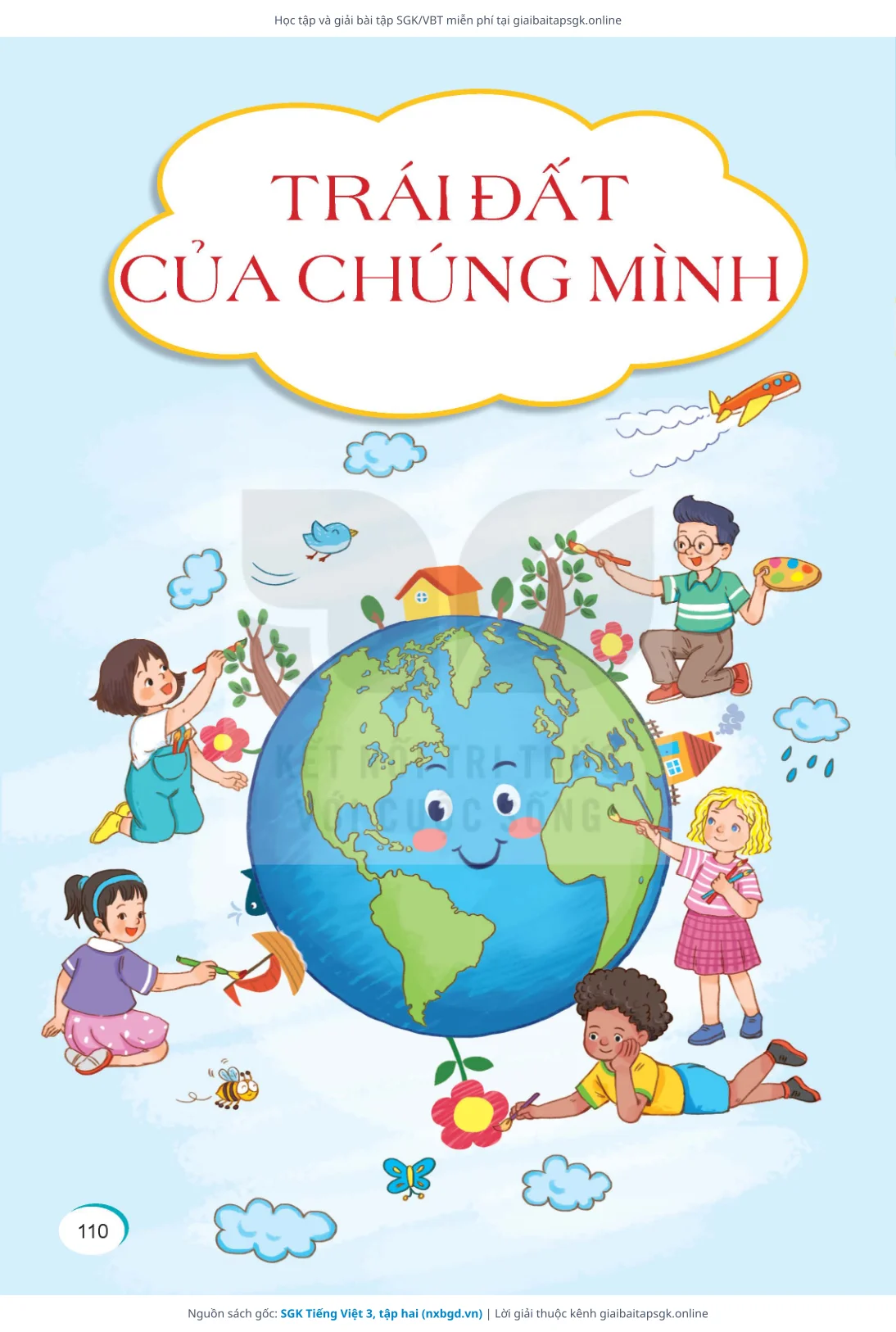 Trang 111 sách giáo khoa SGK Tiếng Việt 3, tập hai thu nhỏ